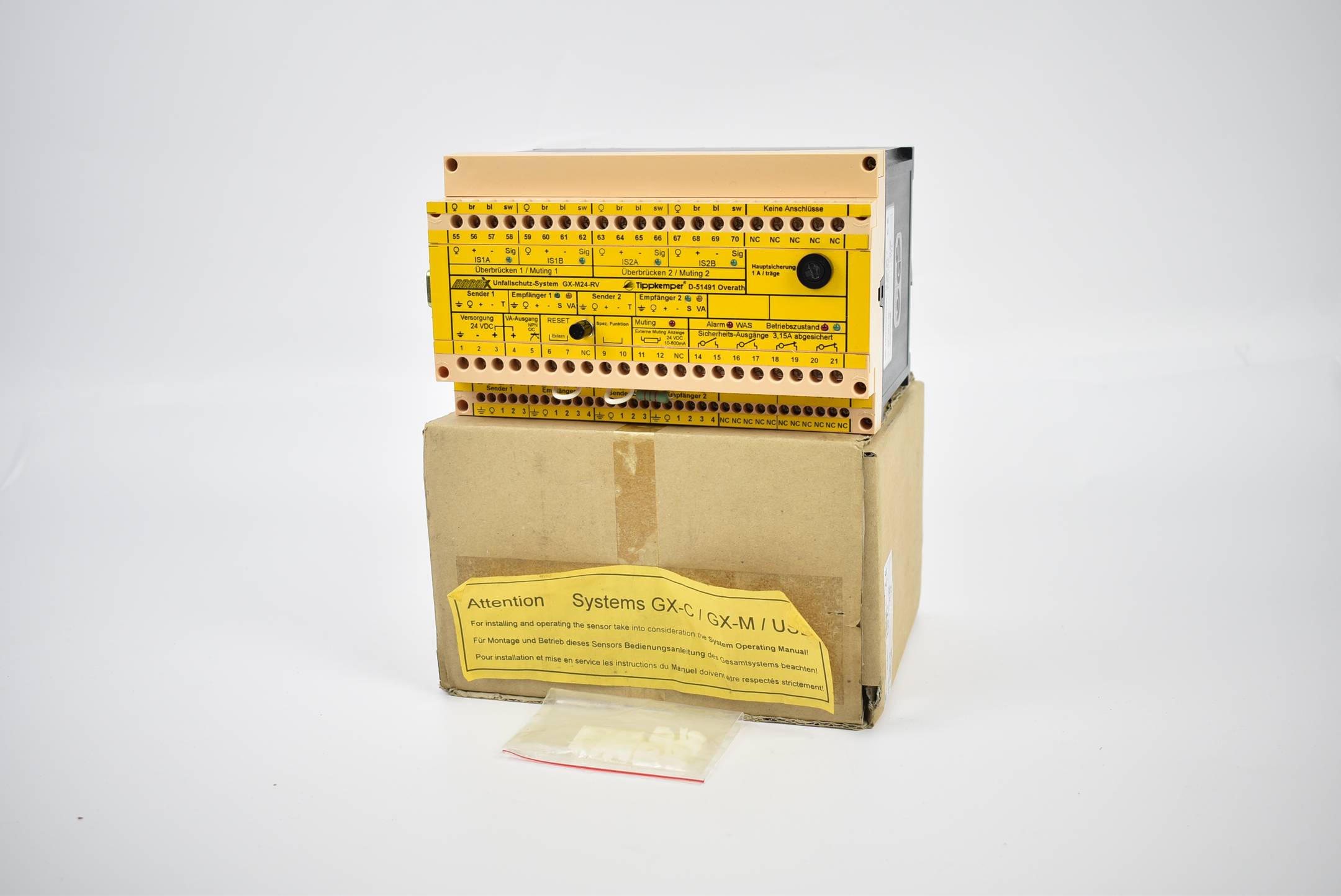Tippkemper Unfallschutz-System Controller 24 VDC 1,3 A GX-M24-RV 