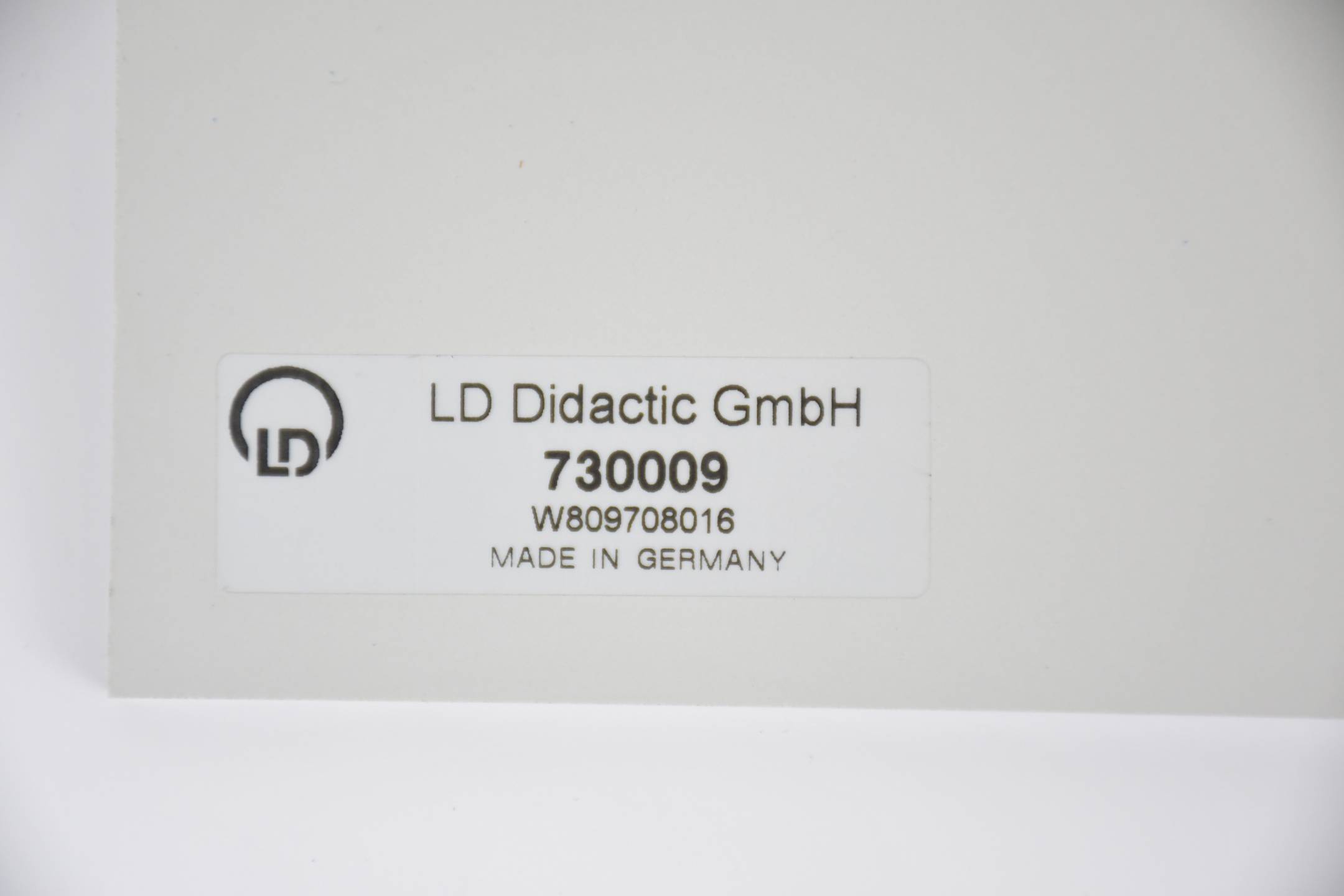 LD Didactic Leybold® Aufbewahrung Experimentierplatte 730 009 ( 730009 )