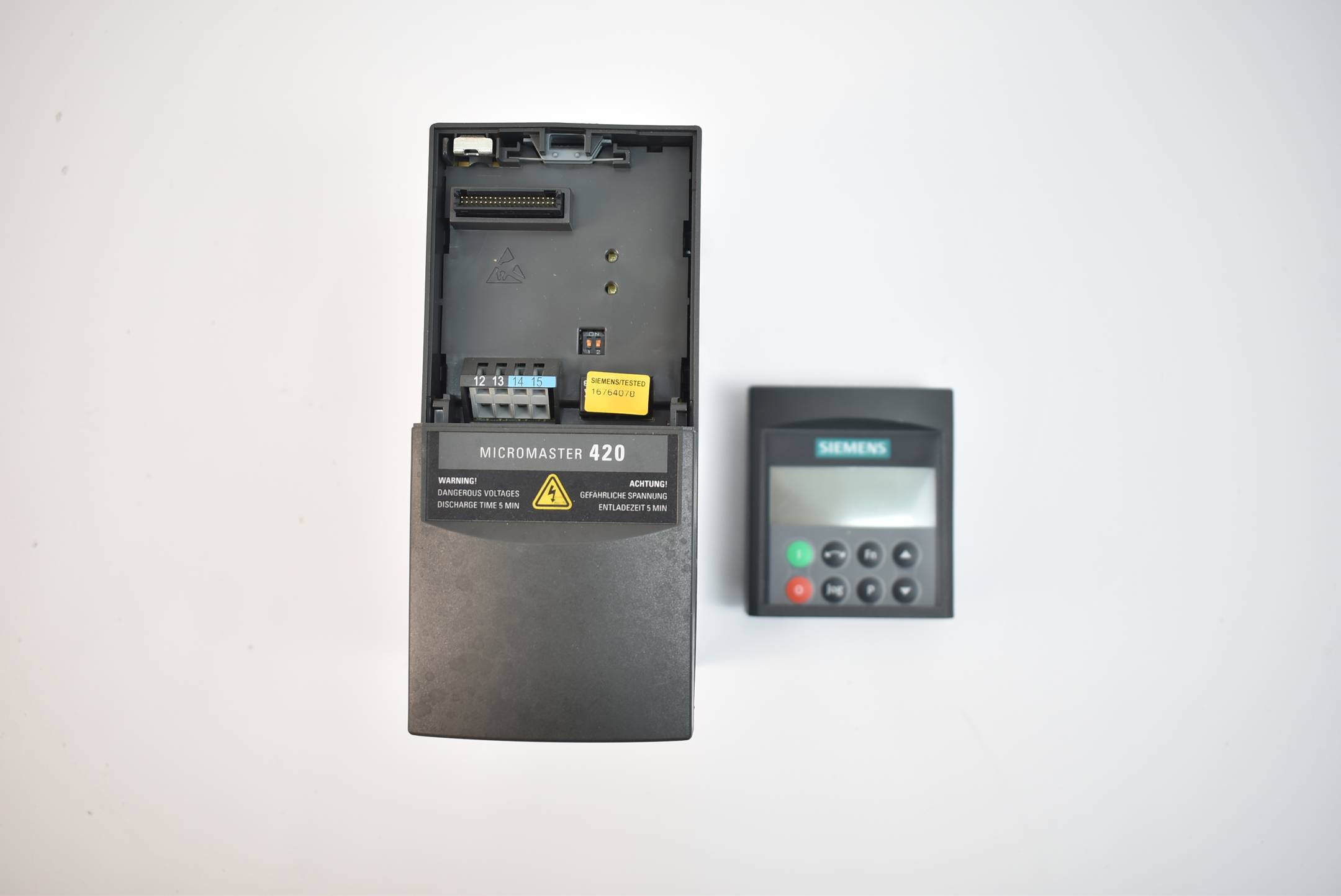 Siemens Micromaster 420 6SE6420-2AB15-5AA1 inkl. BOP 6SE6400-0BP00-0AA0