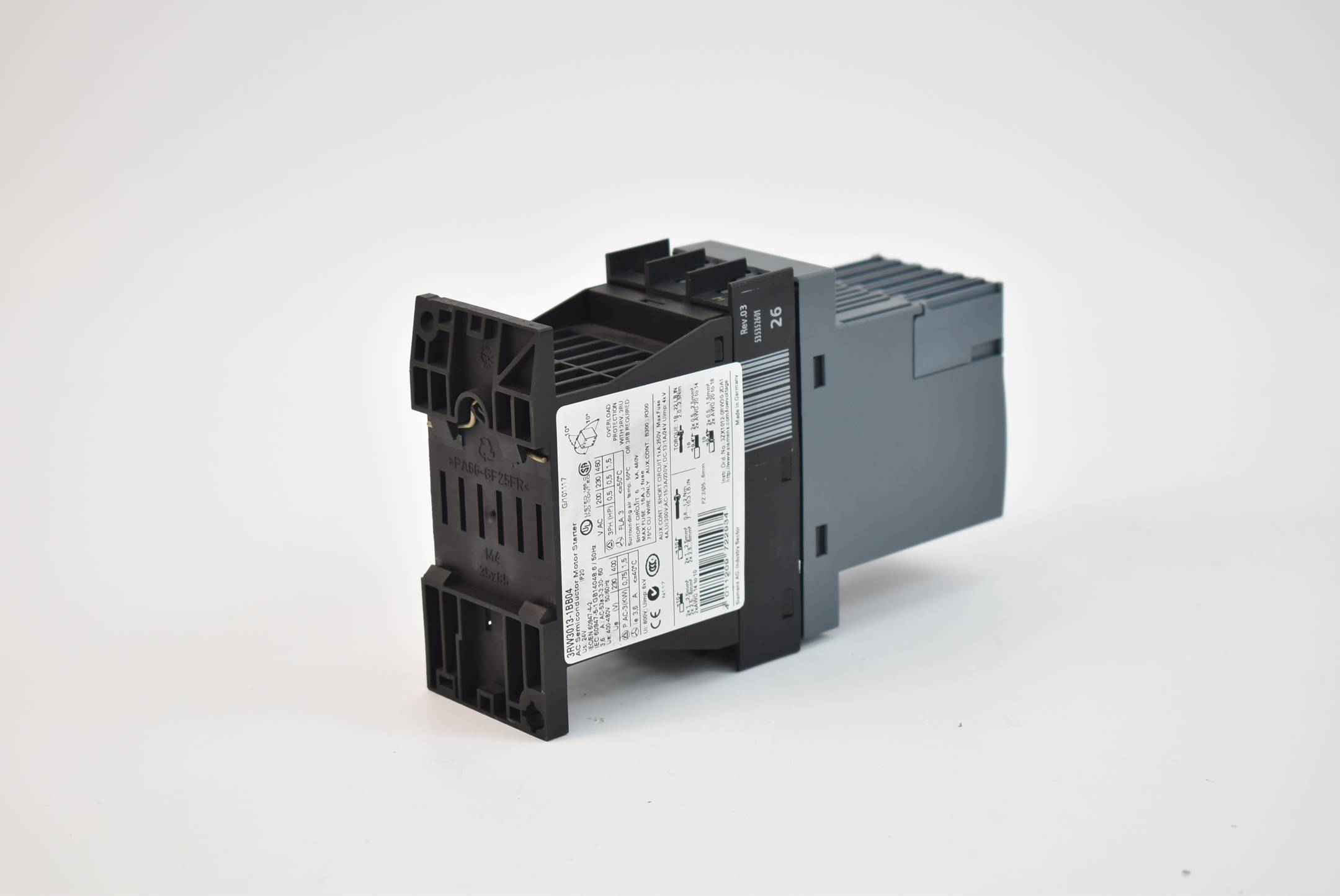 Siemens sirius Sanftstarter S00 3RW3 013-1BB04 ( 3RW3013-1BB04 ) E4