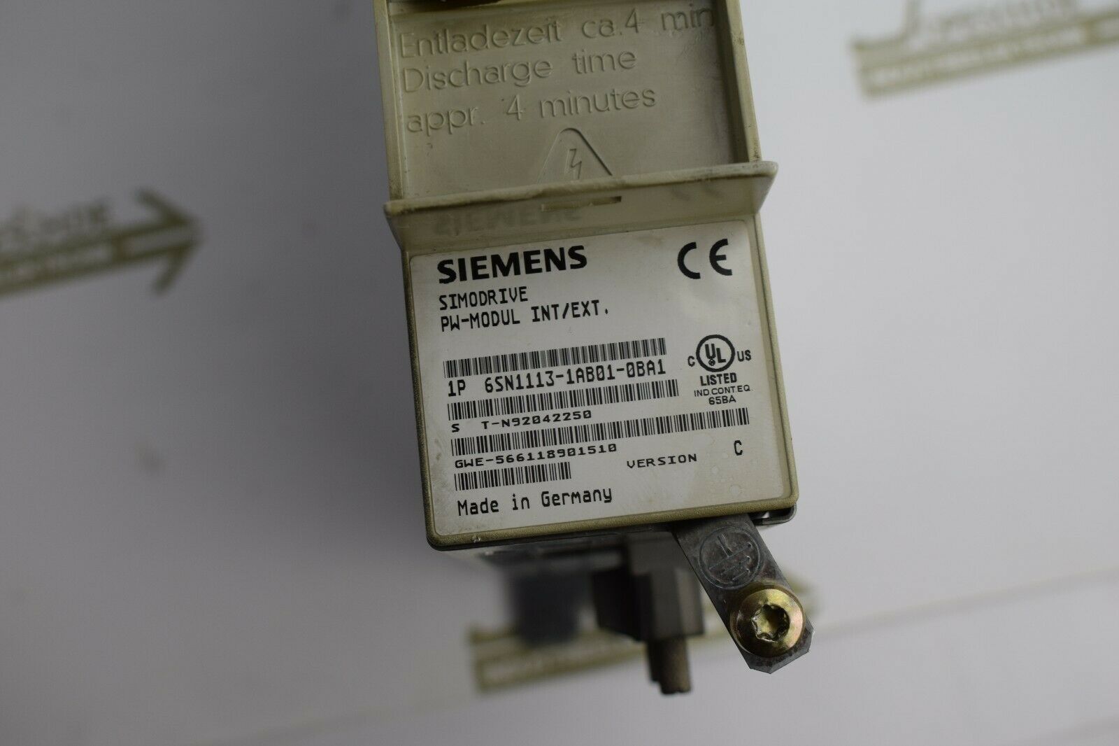 Siemens simodrive PW-Modul 6SN1 113-1AB01-0BA1 ( 6SN1113-1AB01-0BA1 )