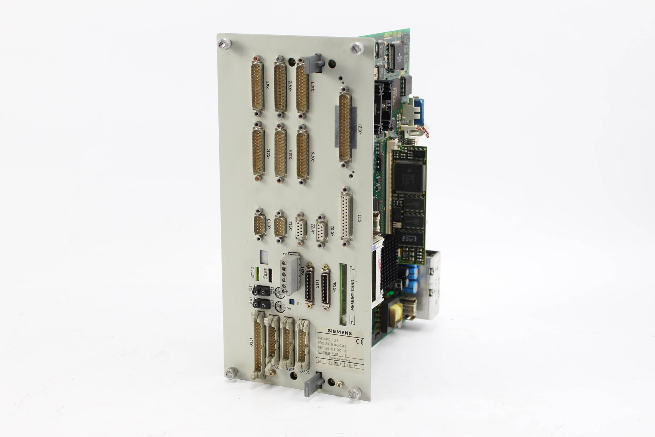 Siemens Sinumerik CPU 810D CCU1 6FC5410-0AA00-0AA0 ( 6FC5 410-0AA00-0AA0 )A