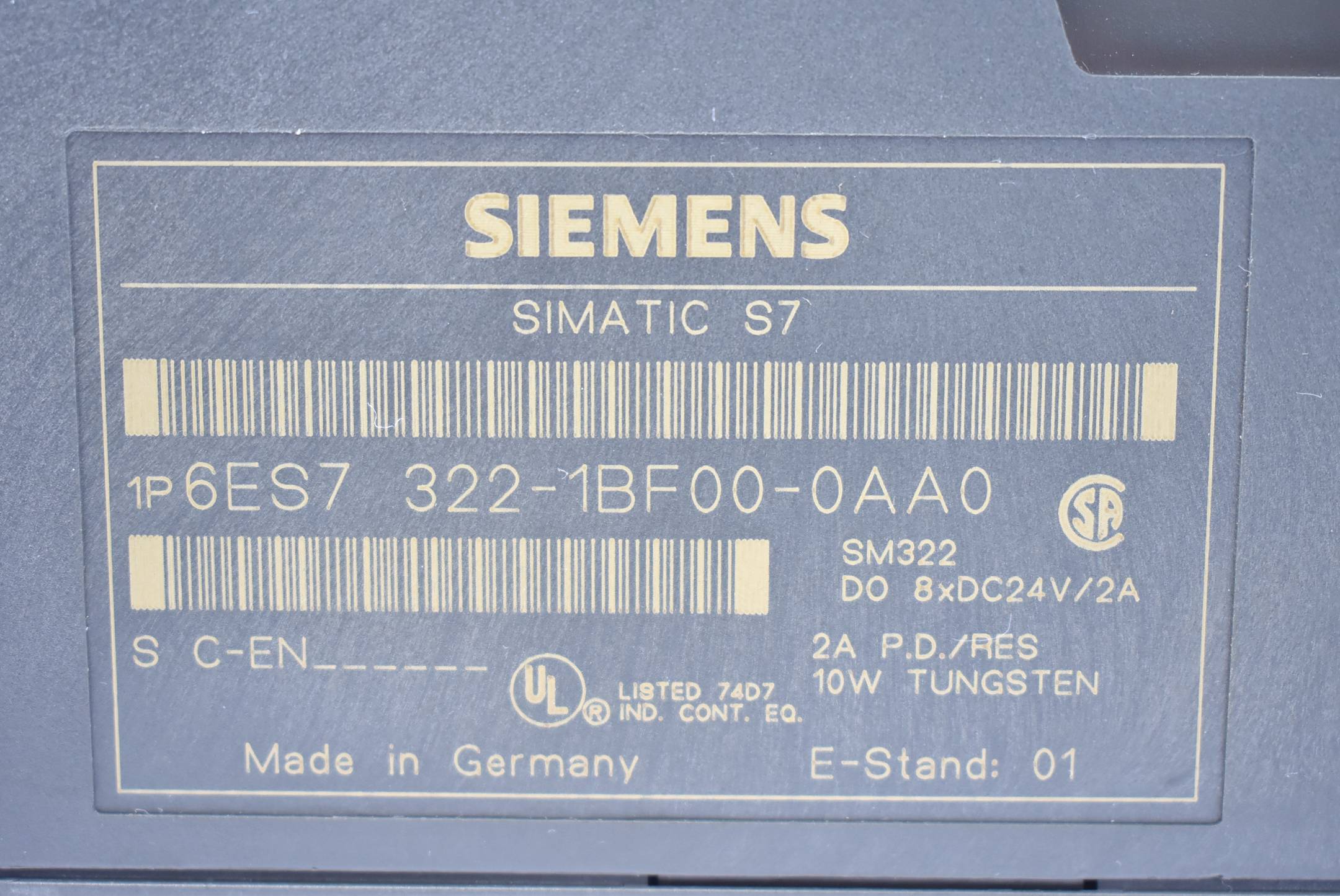 Siemens simatic S7-300 digital 6ES7 322-1BF00-0AA0 ( 6ES7322-1BF00-0AA0 )