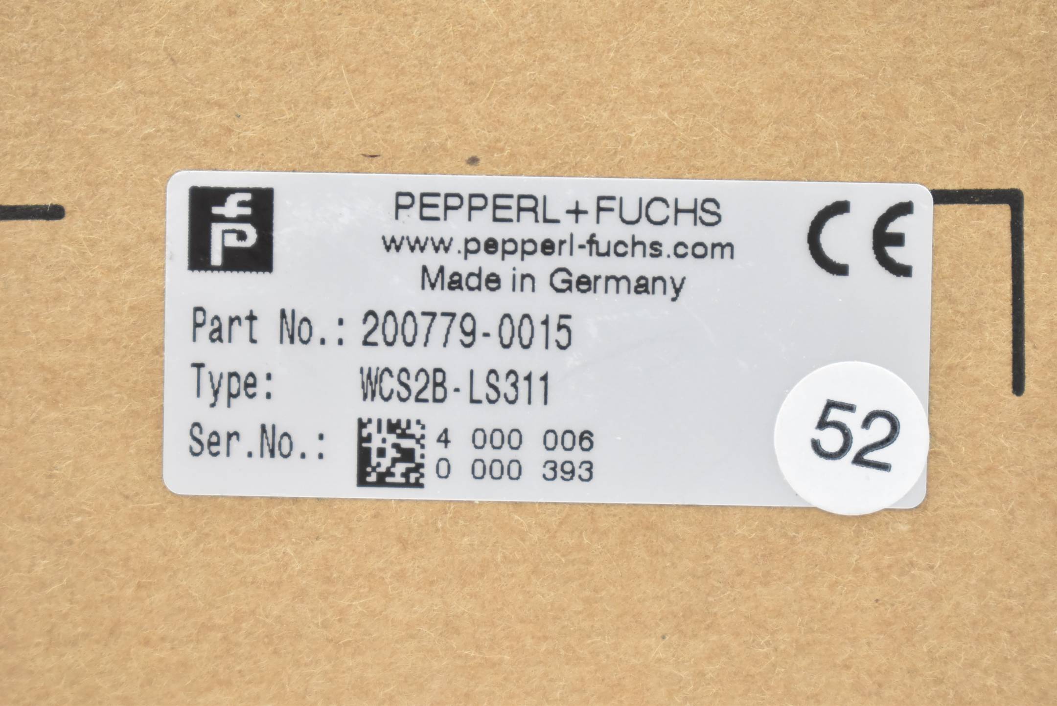 Pepperl+Fuchs Lesekopf WCS2B-LS311 ( 200779-0015 )