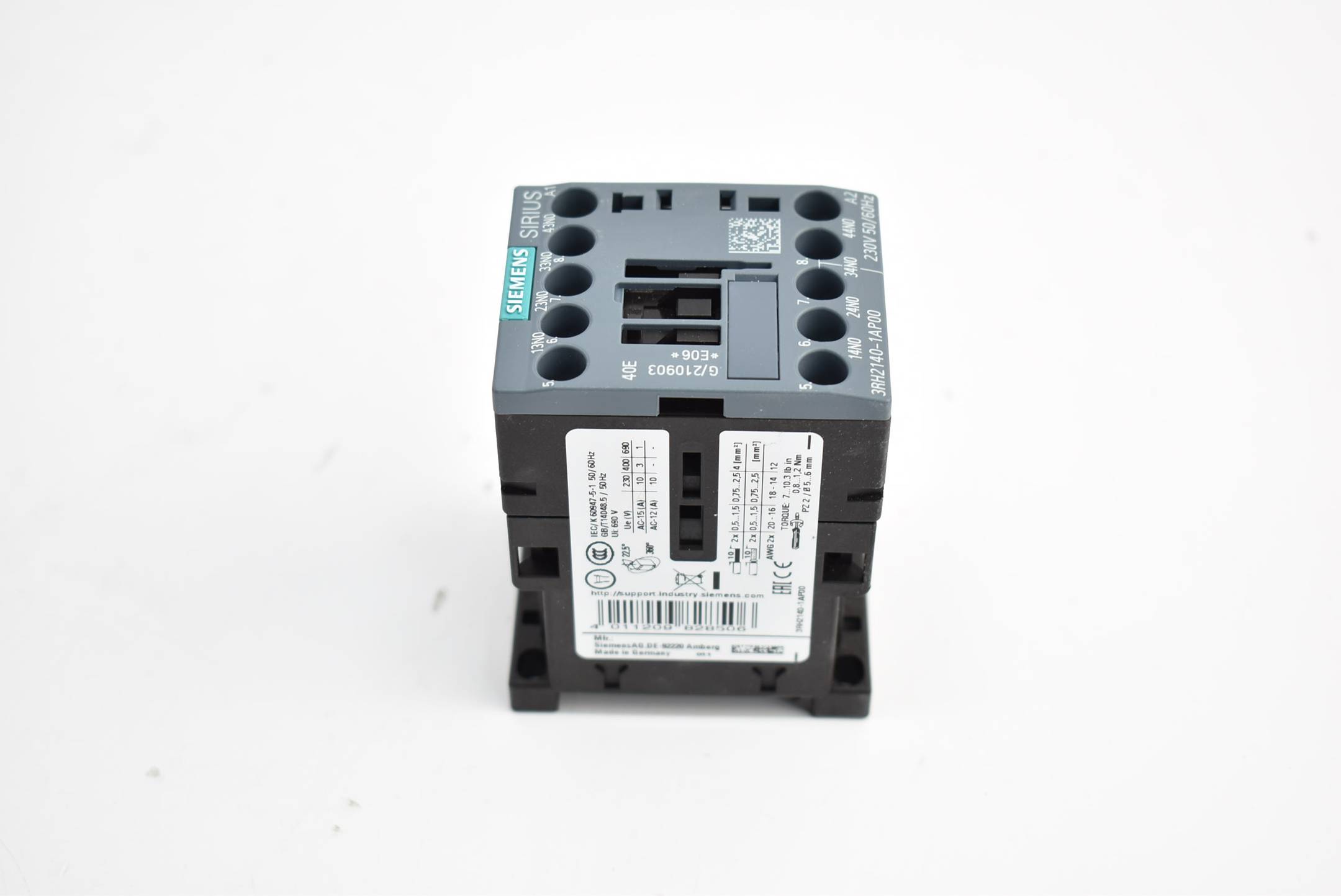 Siemens sirius Hilfsschütz 4S AC230V 50/60Hz 3RH2 140-1AP00 ( 3RH2140-1AP00 )