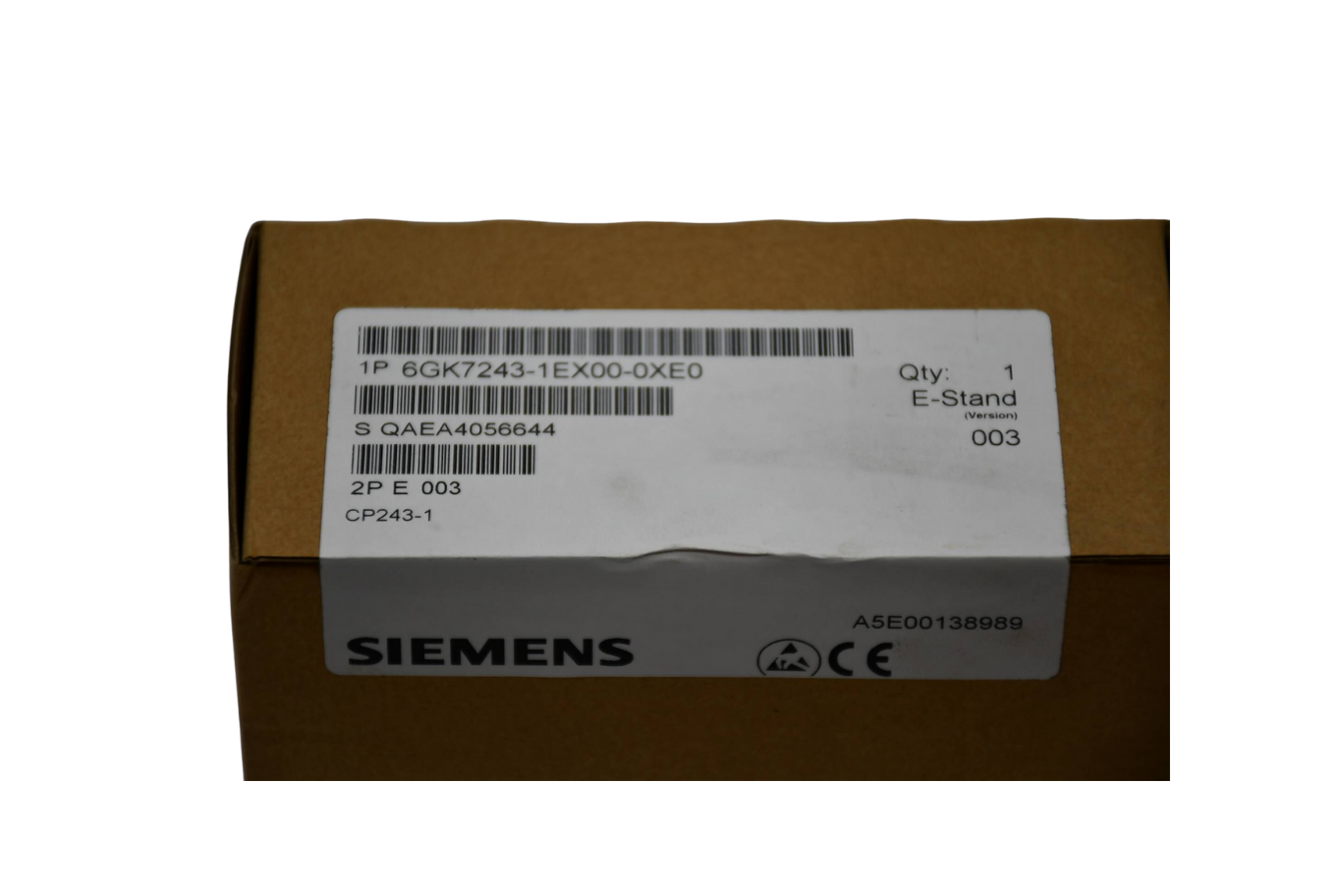 Siemens simatic S7-22X CP 243-1 6GK7243-1EX00-0XE0 ( 6GK7 243-1EX00-0XE0 ) E3