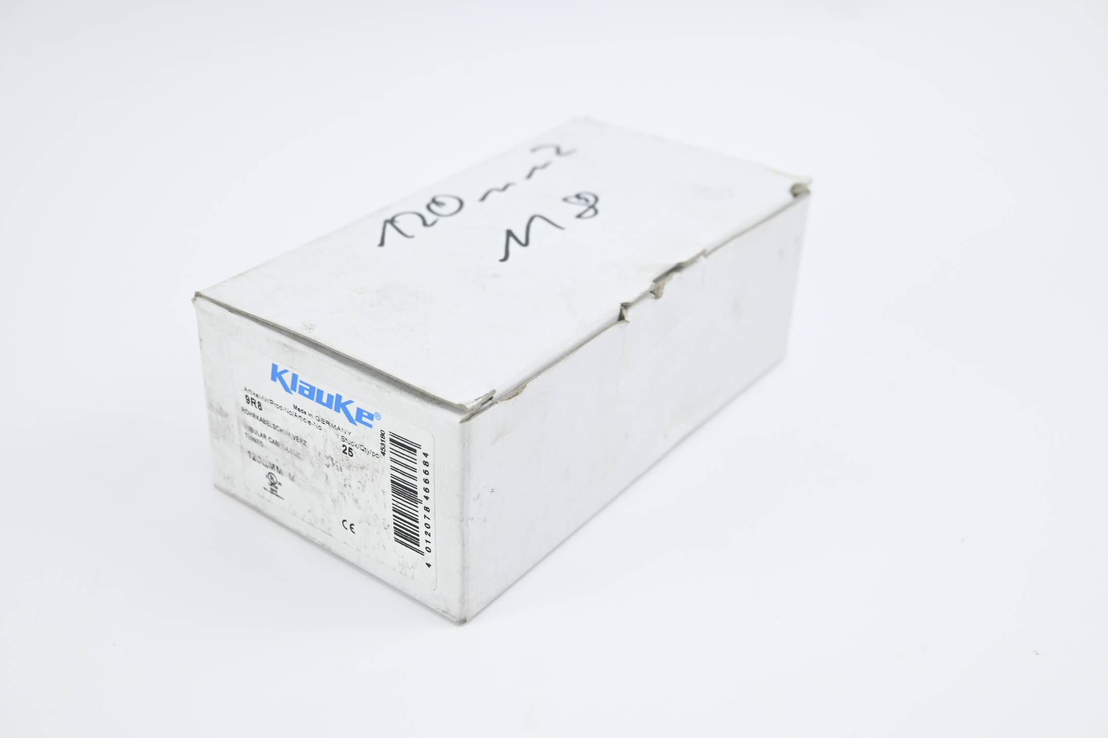 Klauke 25 Stück Rohrkabelschuh verzinnt 9R8 ( 120QMM M8 )