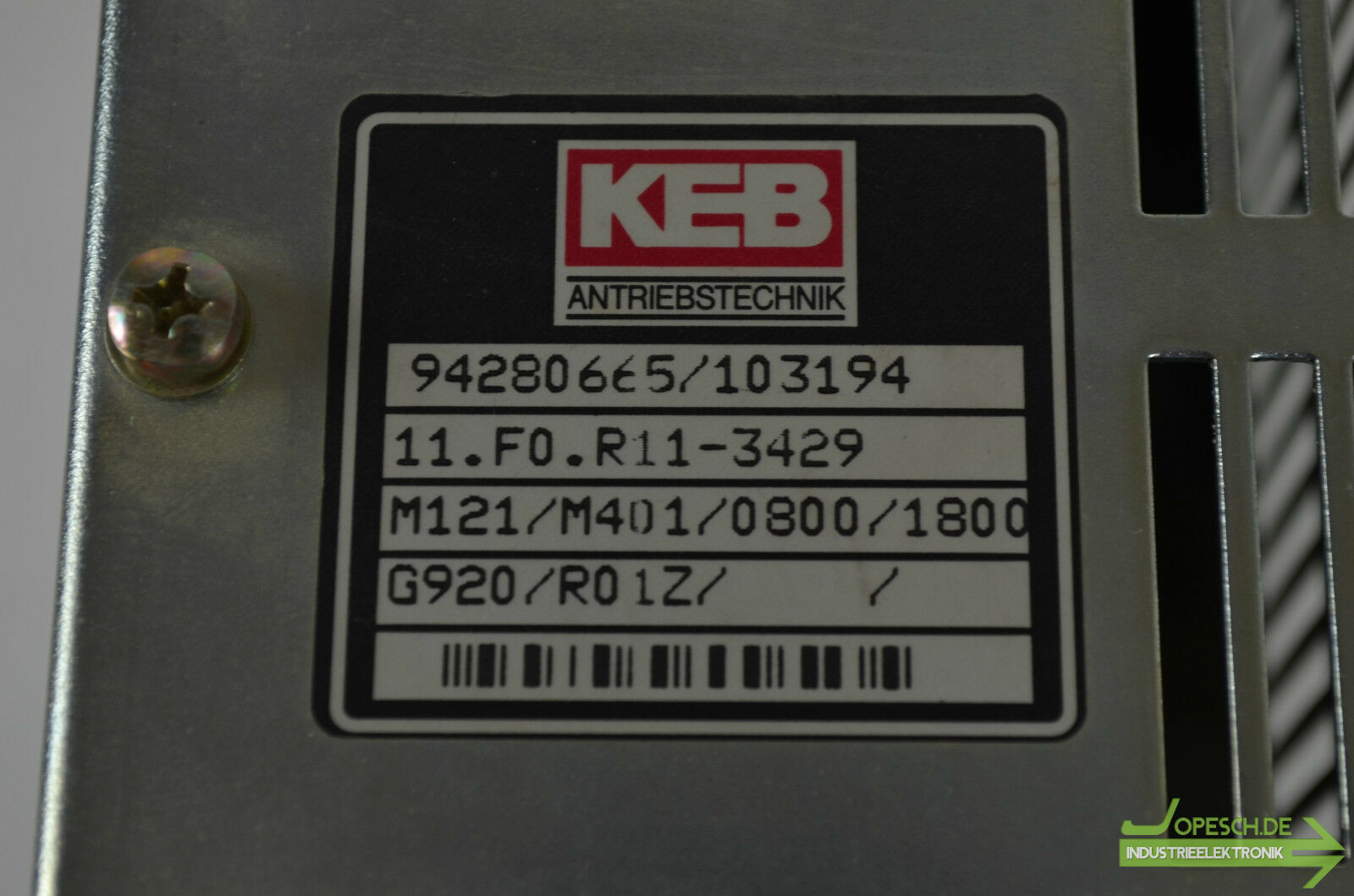 KEB Frequenzumrichter 11.F0.R11-3429 5,2 kVA