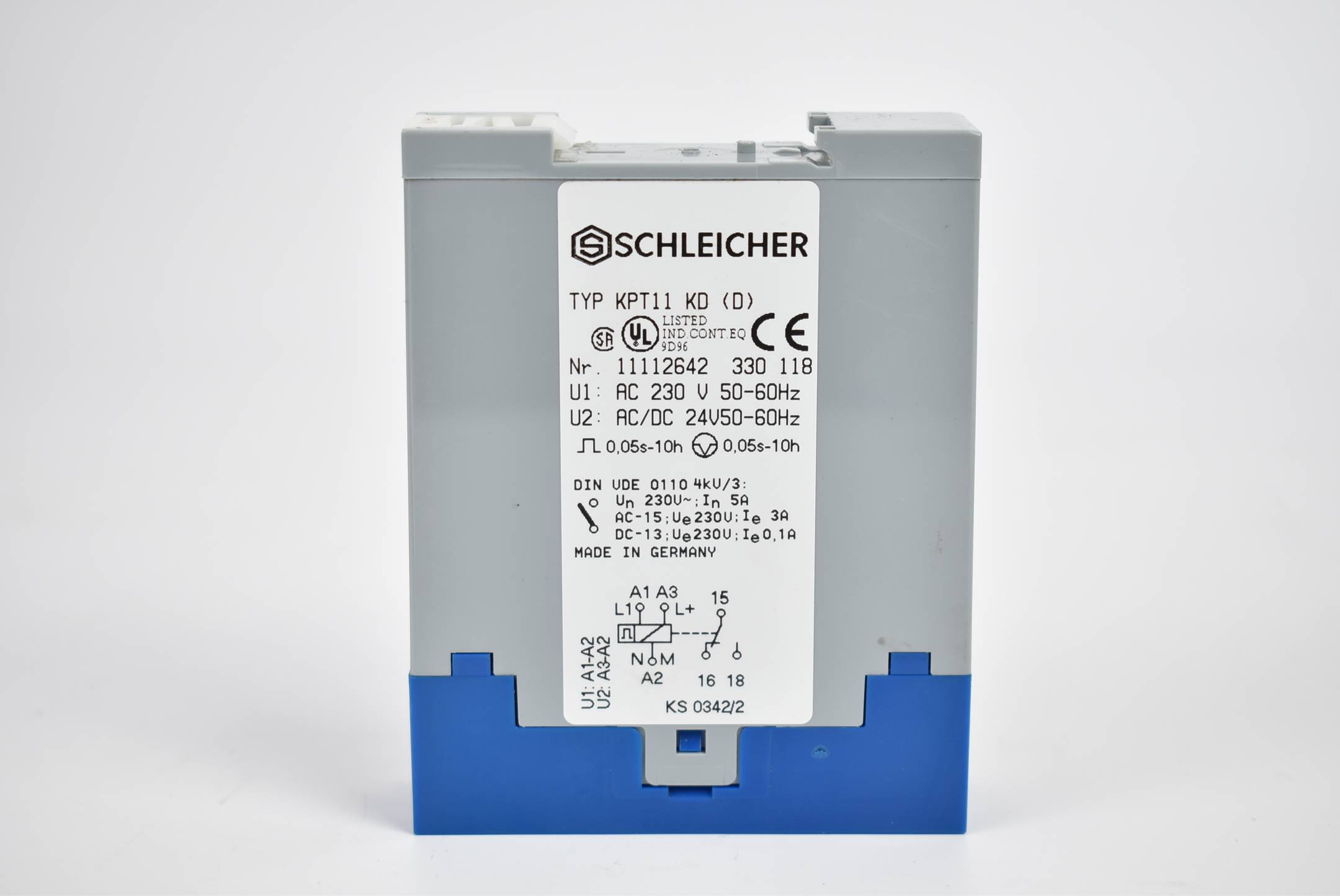 Schleicher Zeitrelais KTP11 KD ( 11112642 )