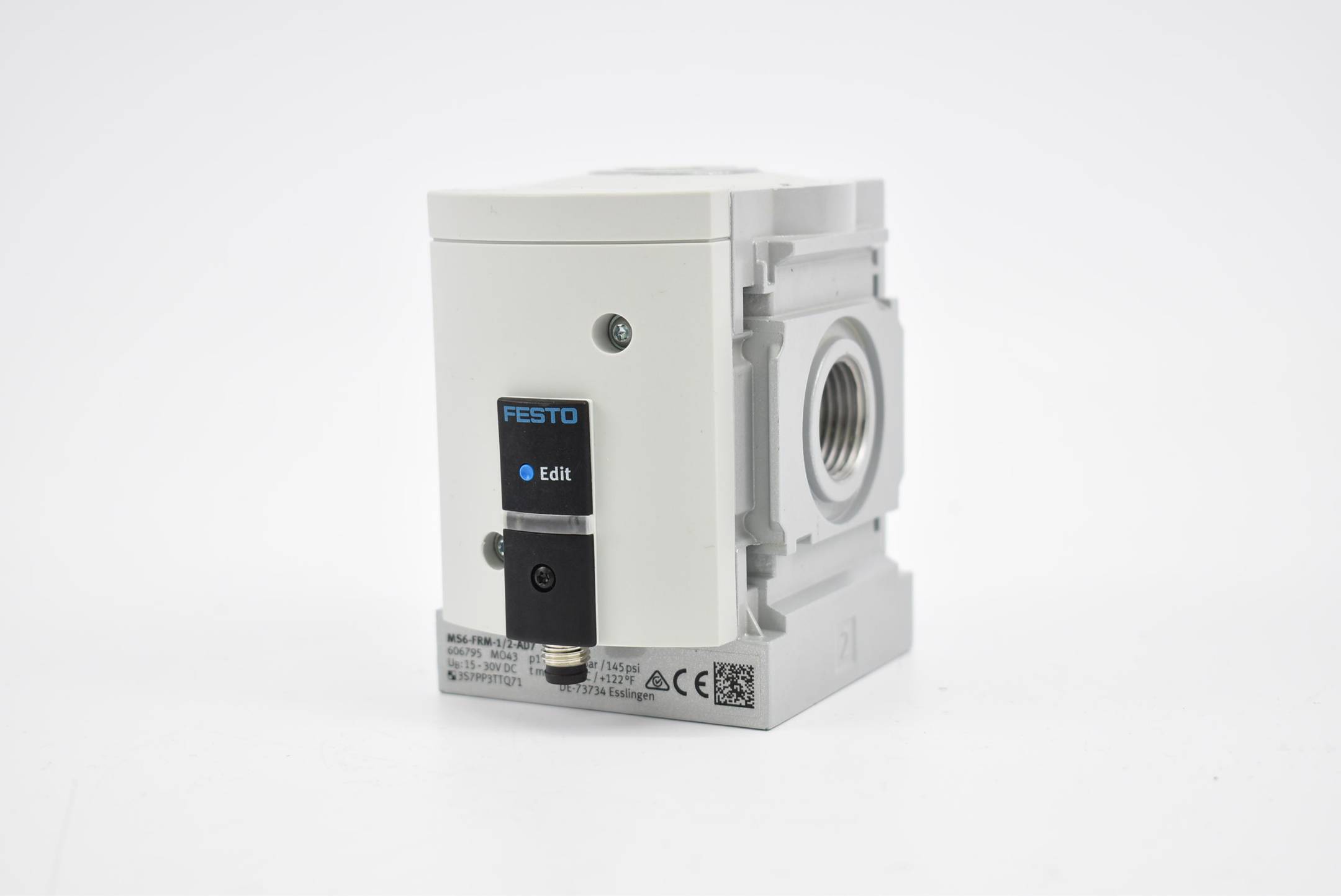 Festo Abzweigmodul 15-30 VDC 10 bar MS6-FRM-1/2-AD7 ( 606795 )