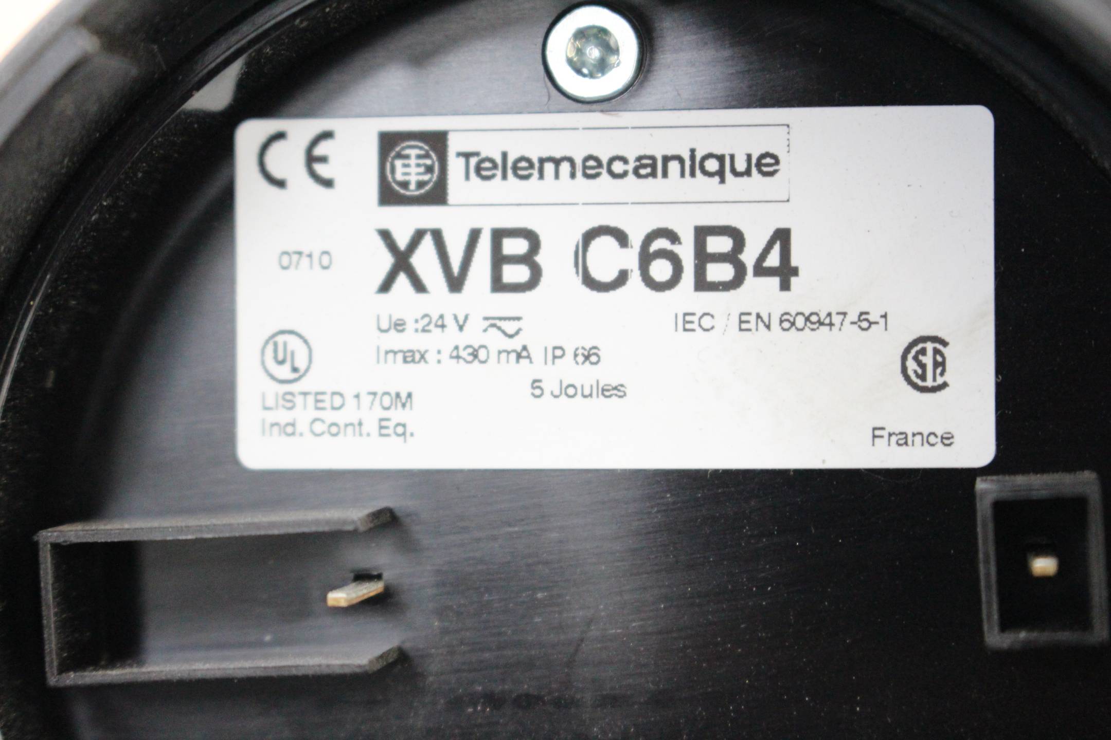 Schneider Electric Telemecanique XVB C6B4 ( IEC/EN 60947-5-1 ) 430 mA 24 V