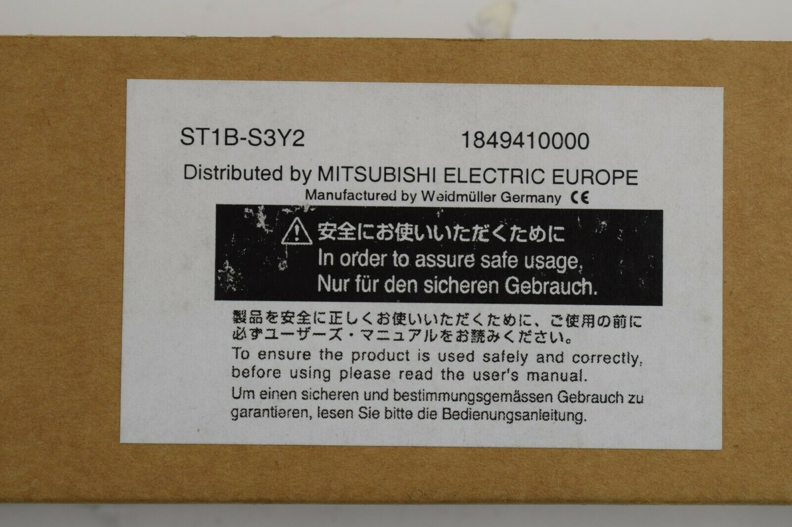Mitsubishi ST1B-S3Y2 1849410000
