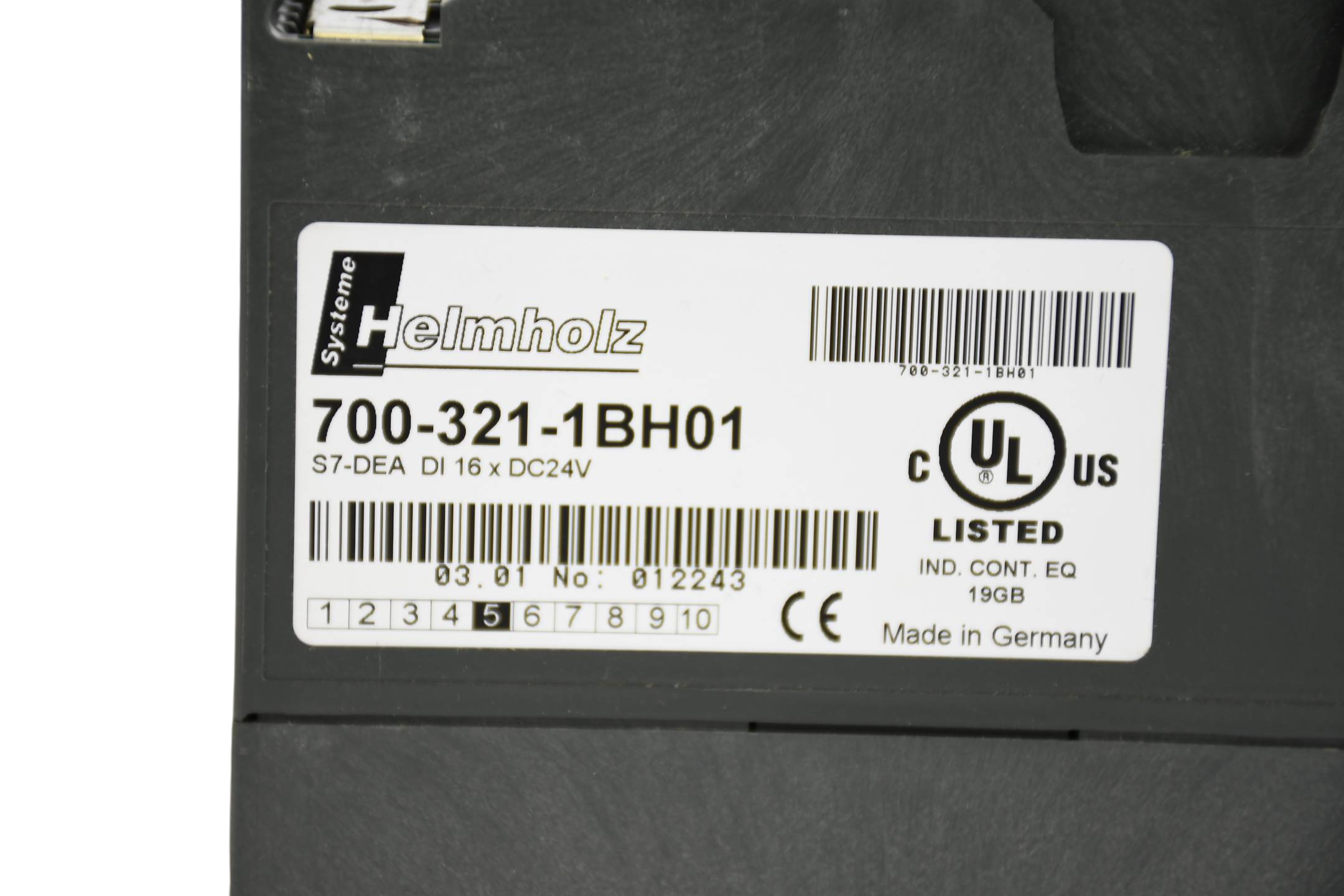 Helmholz Systeme S7-DEA Digitale Eingabebaugruppe 16E 700-321-1BH01