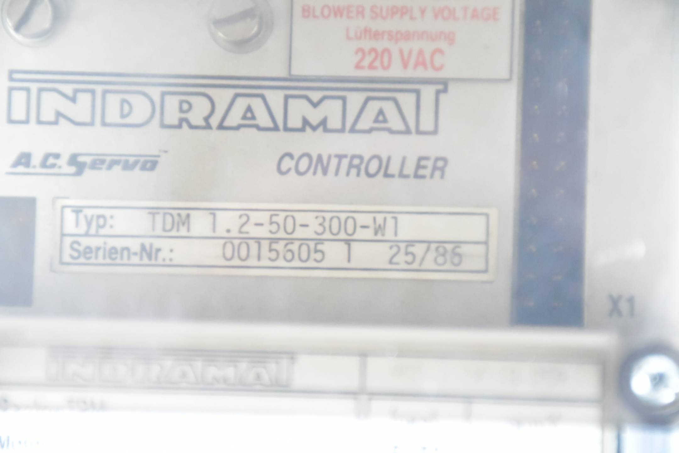 Indramat A.C. Controller TDM 1.2-50-300-W1 Inkl. Mod. 1/1X118-59