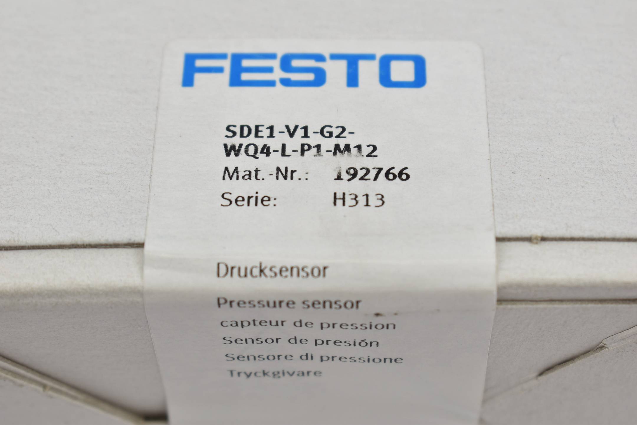 Festo Drucksensor SDE1-V1-G2-WQ4-L-P1-M12 ( 192766 )