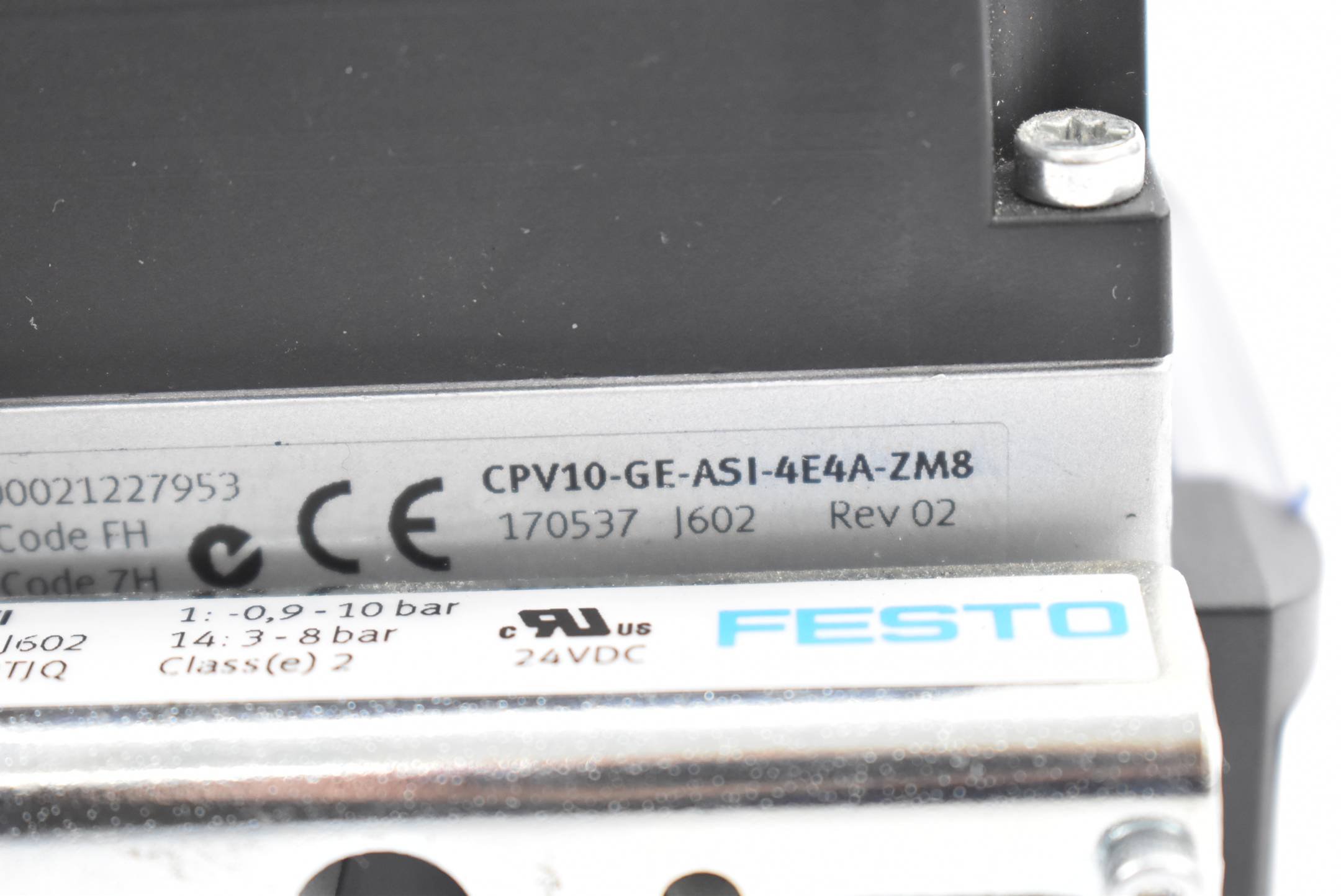Festo Ventilinsel CPV10-VI 18200 + 170537 + 152421 + 161414 + 161368