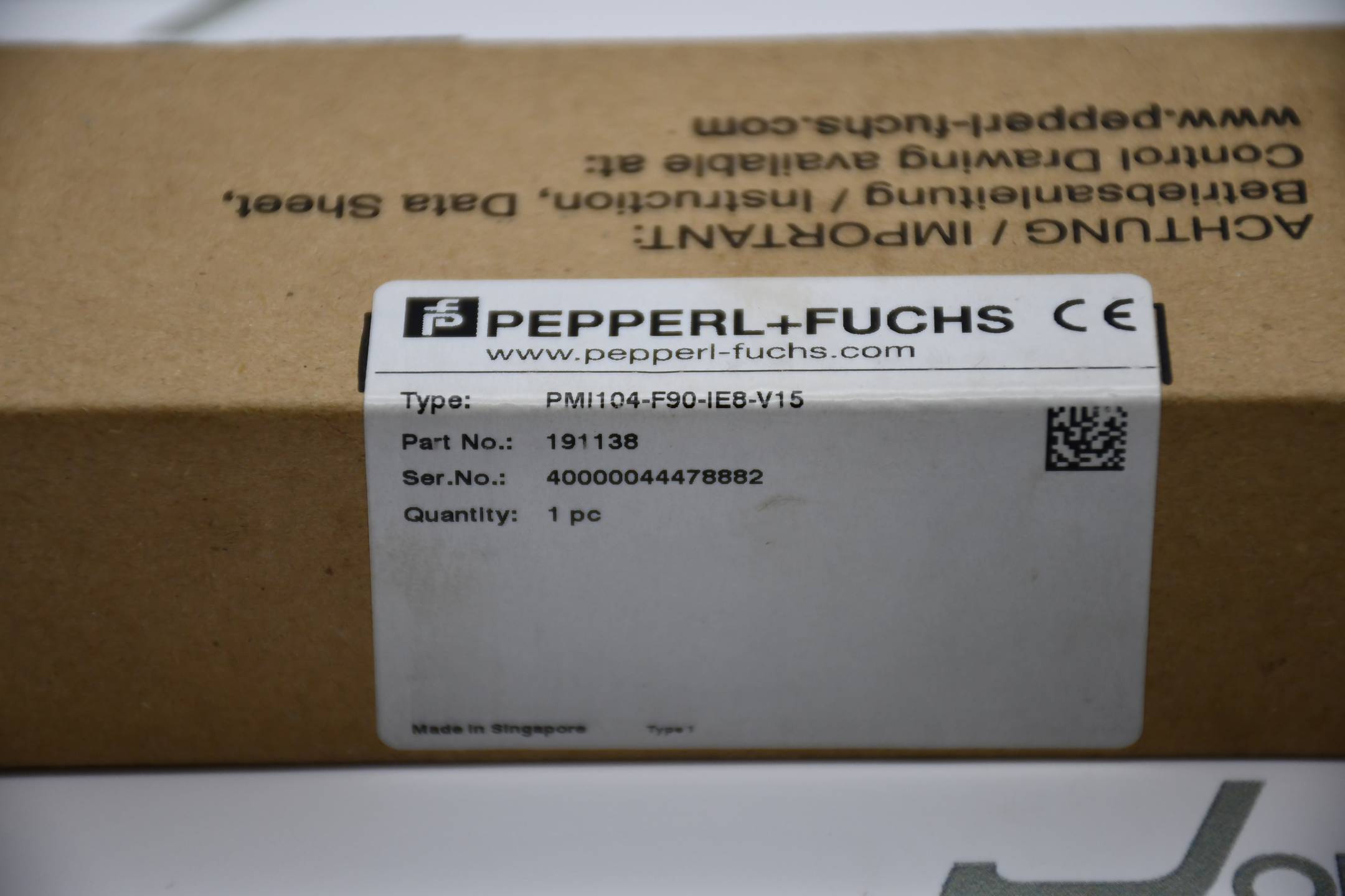 Pepperl+Fuchs PMI104-F90-IE8-V15 ( 191138 )