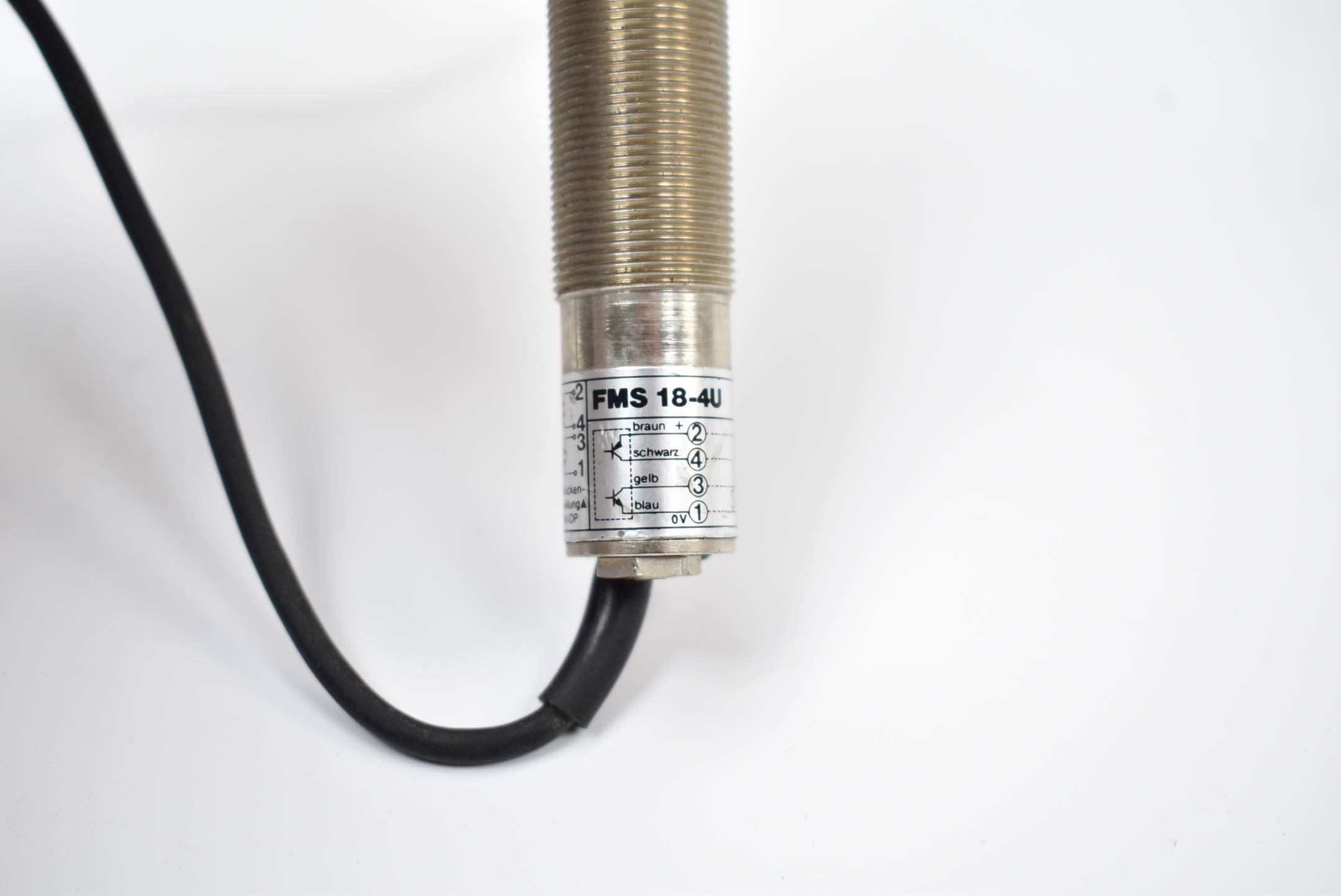 Schlüter fotoelektrischer Sensor 10-30VDC 200mA FMS-4U ( FMS 18-4 U )