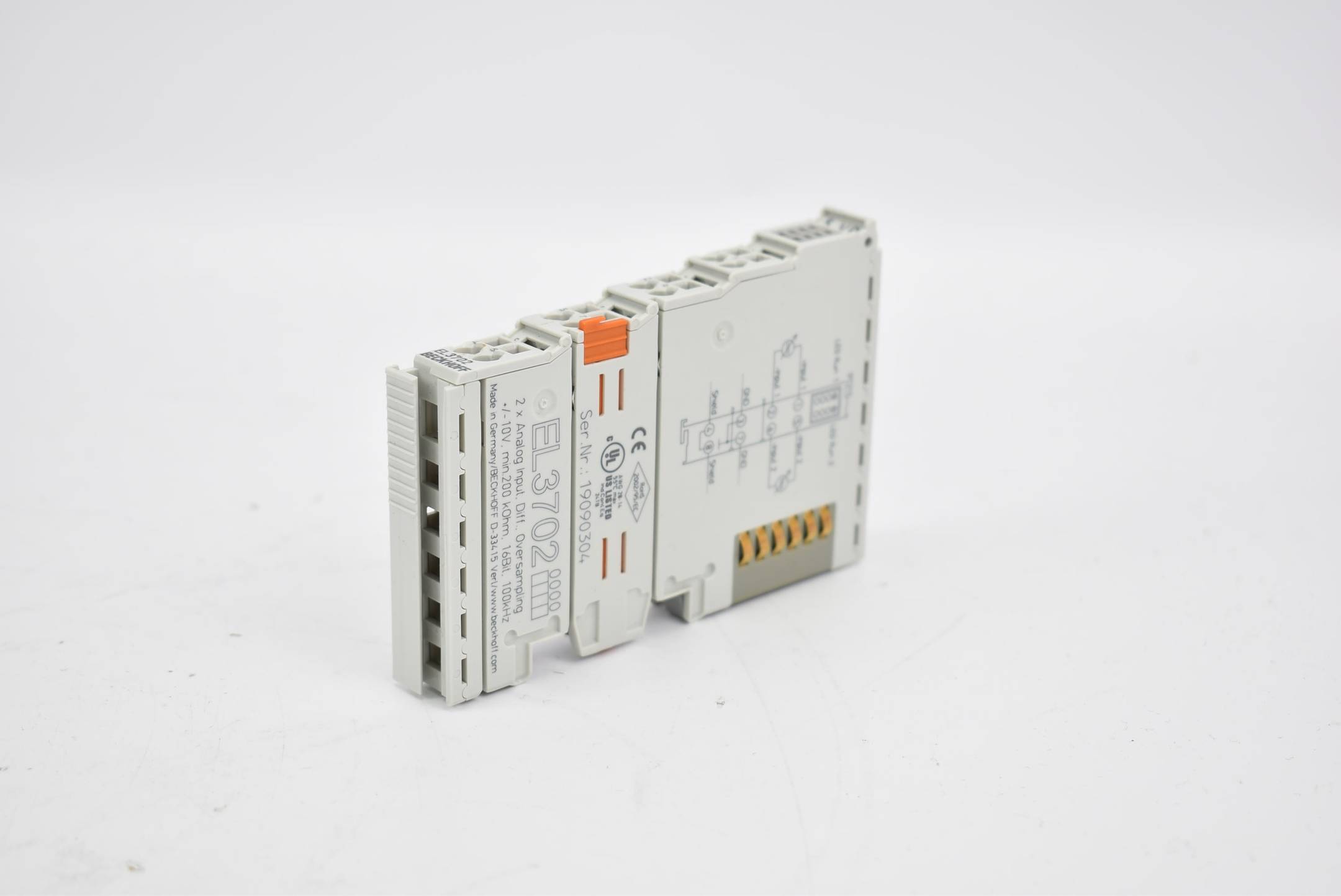Beckhoff EtherCAT-Klemme 2-Kanal-Analog-Eingang EL3702 ( EL 3702 )