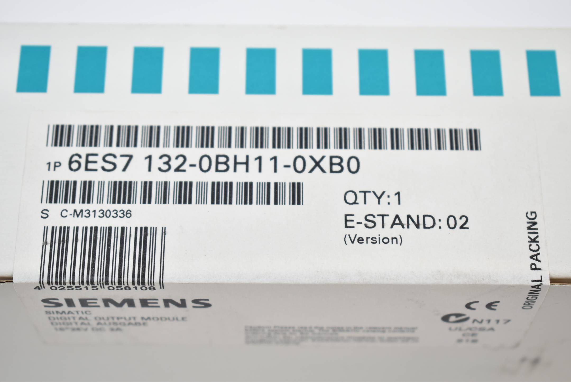 Siemens simatic DP Elektronikmodul 6ES7 132-0BH11-0XB0 ( 6ES7132-0BH11-0XB0 ) E2