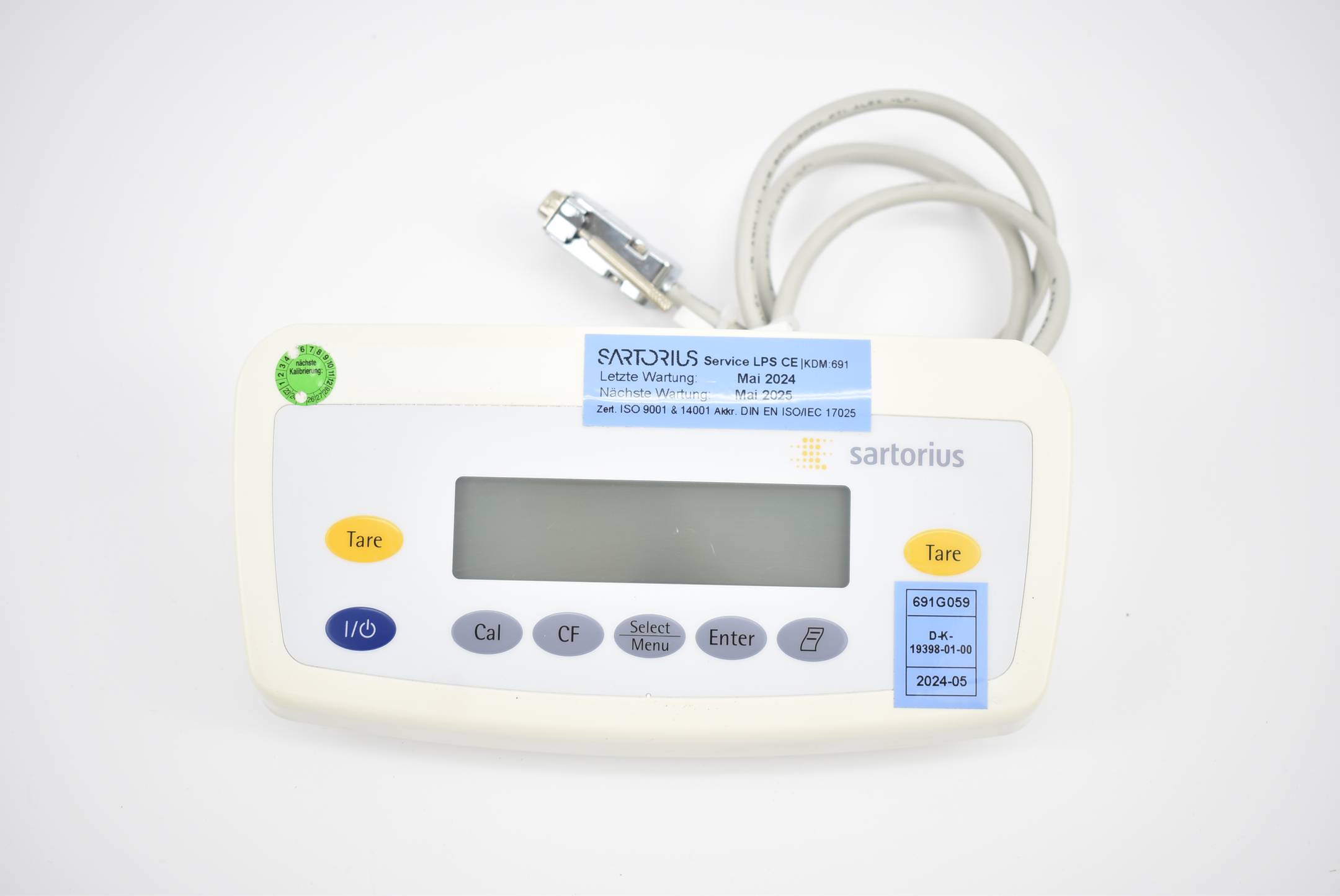 Sartorius Anzeige- und Bedieneinheit YAC01ED