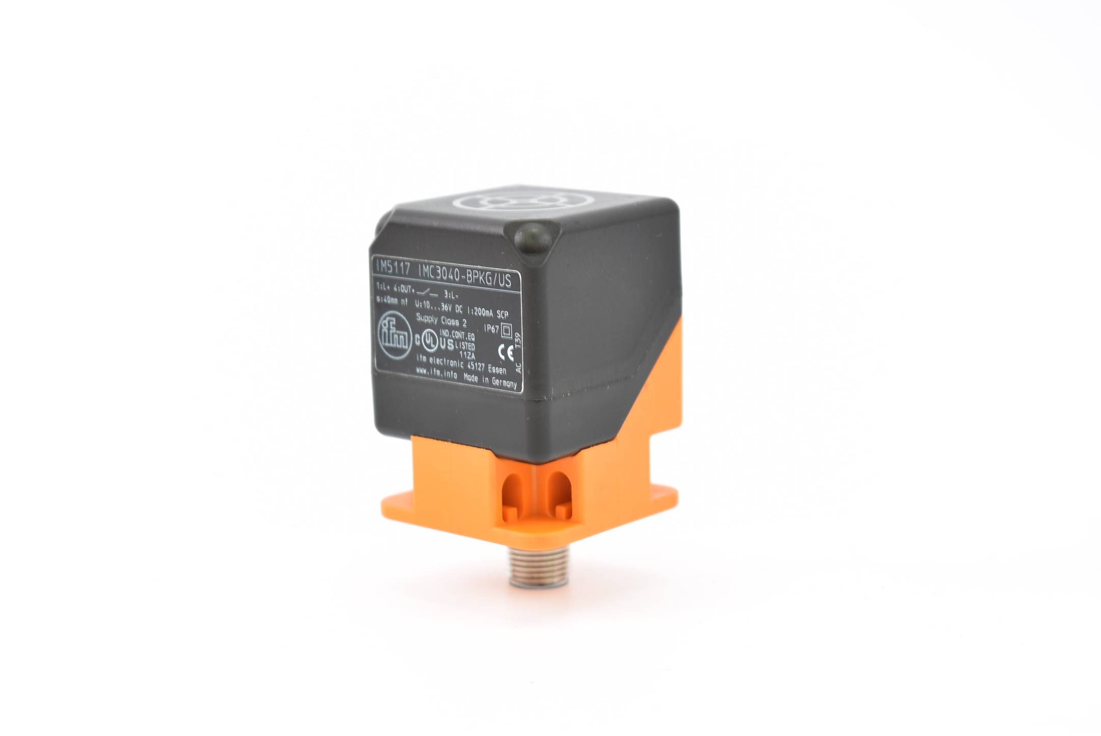Ifm IM5117 induktiver Sensor 110-36VDC 200mA IMC3040-BPKG/US-100-DPS