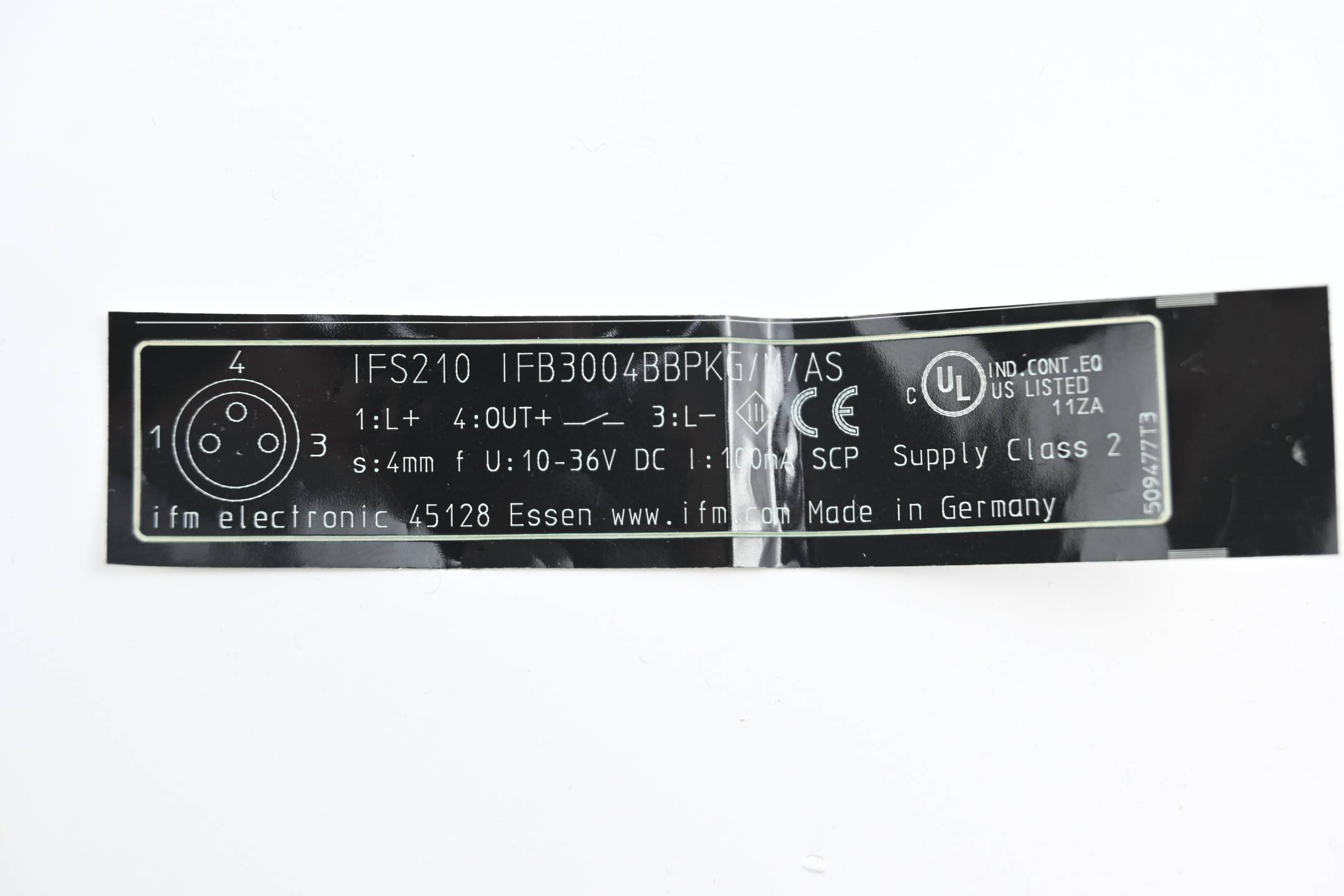 Ifm Electronic Induktiver Sensor IFB3004BBPKG/M/AS-514-TPS ( IFS210 )