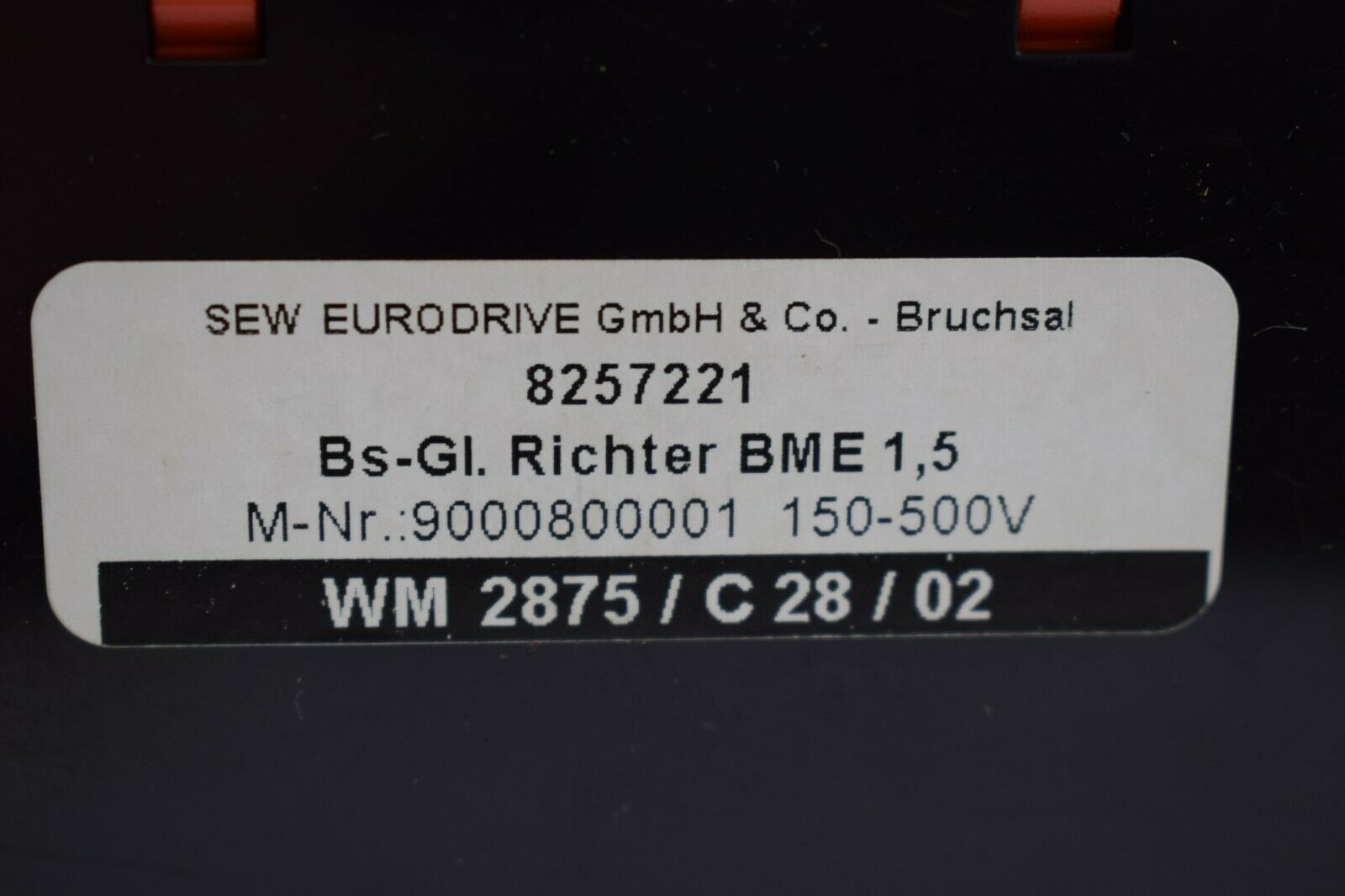 SEW Eurodrive 8257221 Bs-Gl. Richter BME 1,5 
