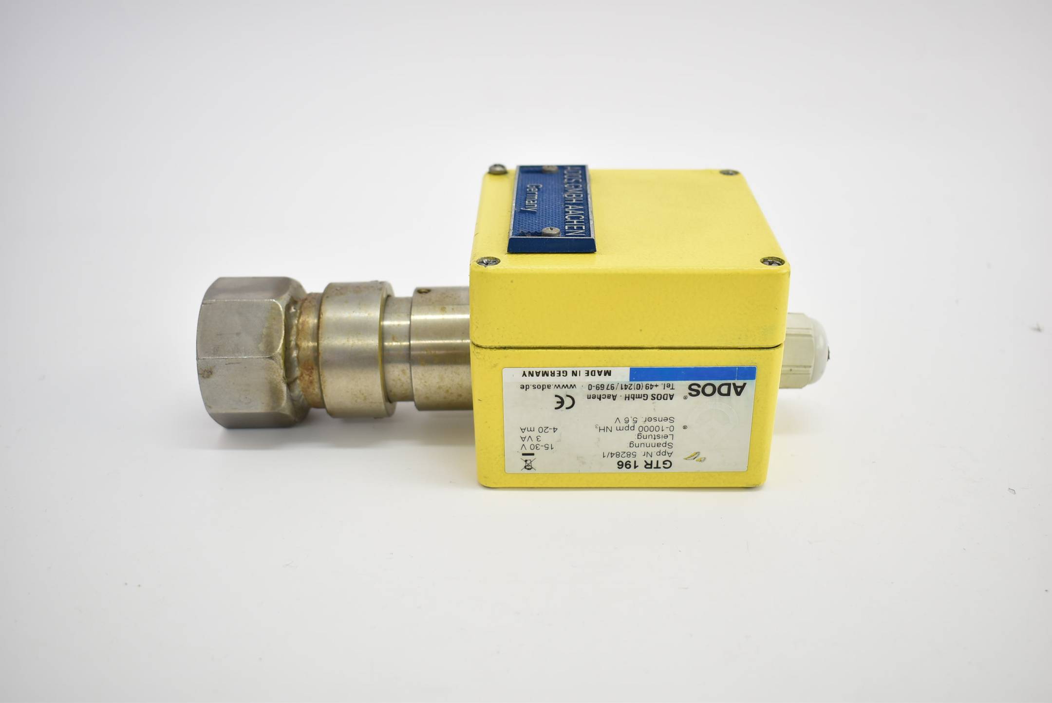 ADOS Gastransmitter 15-30 V 3 VA 4-20 mA GTR 196