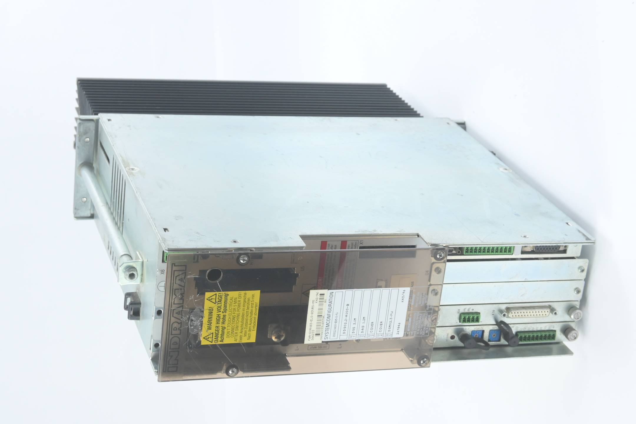 Indramat Digital AC Servo Controller DDS02.2-A100-B ( DDS02.2-A100-BE45-01-FW )