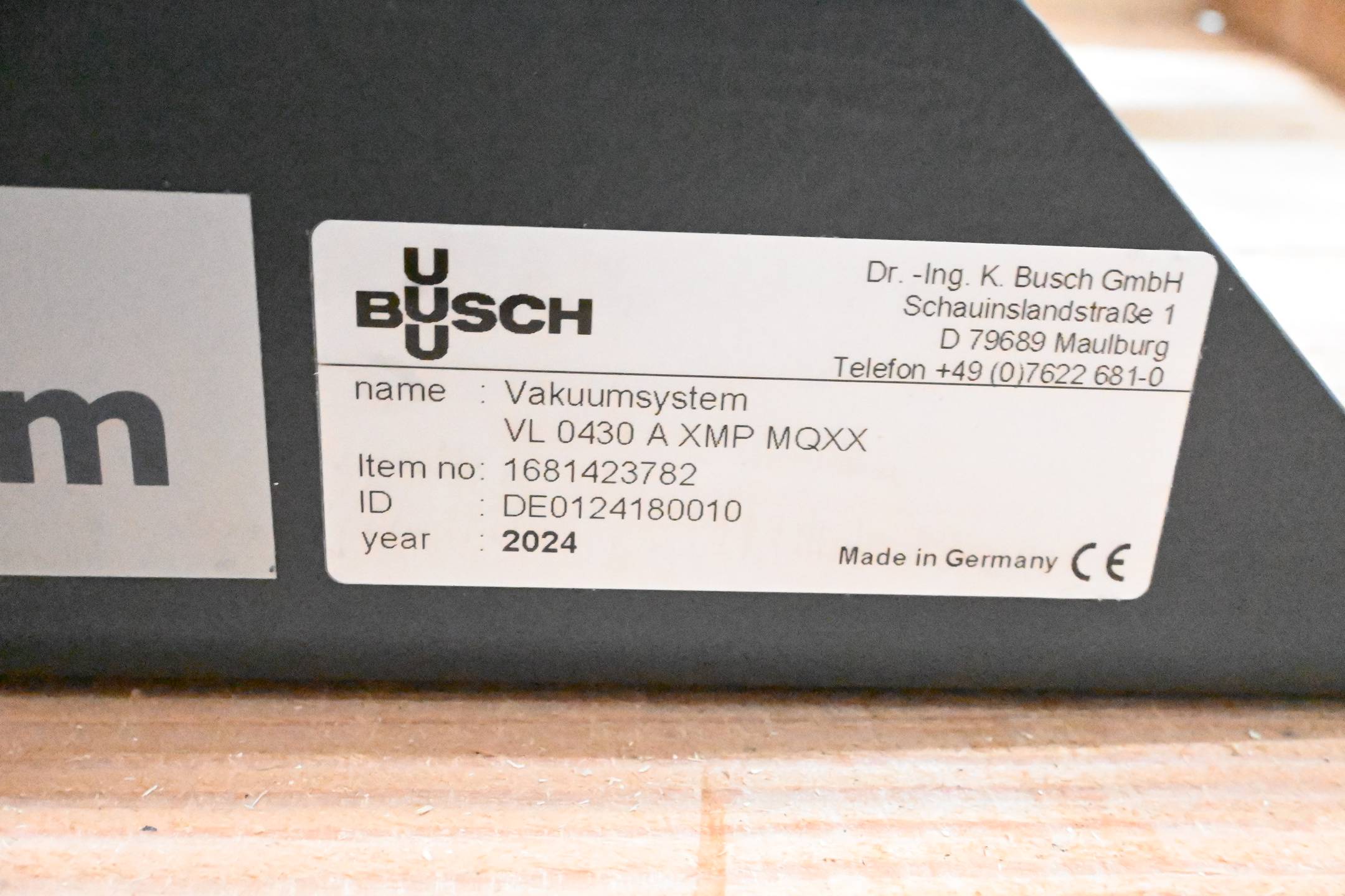 Busch Vakuumsystem LX 0430 C AM0 MQ UX + UMBAU S02 1681S03782 VL 0430 A XMP MQXX