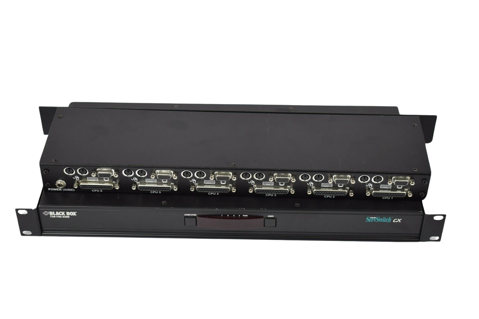 Black Box 724-746-550 ServSwitch CAT5 KVM ExtenderHub & ServSwitch CX KV0416A-R2 Black Box 724-746-550 ServSwitch CAT5 KVM ExtenderHub & ServSwitch CX KV0416A-R2