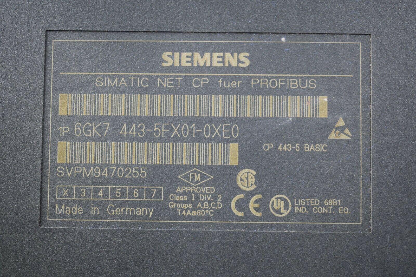 Siemens simatic NET CP 443-5 Basic 6GK7 443-5FX01-0XE0 ( 6GK7443-5FX01-0XE0 )