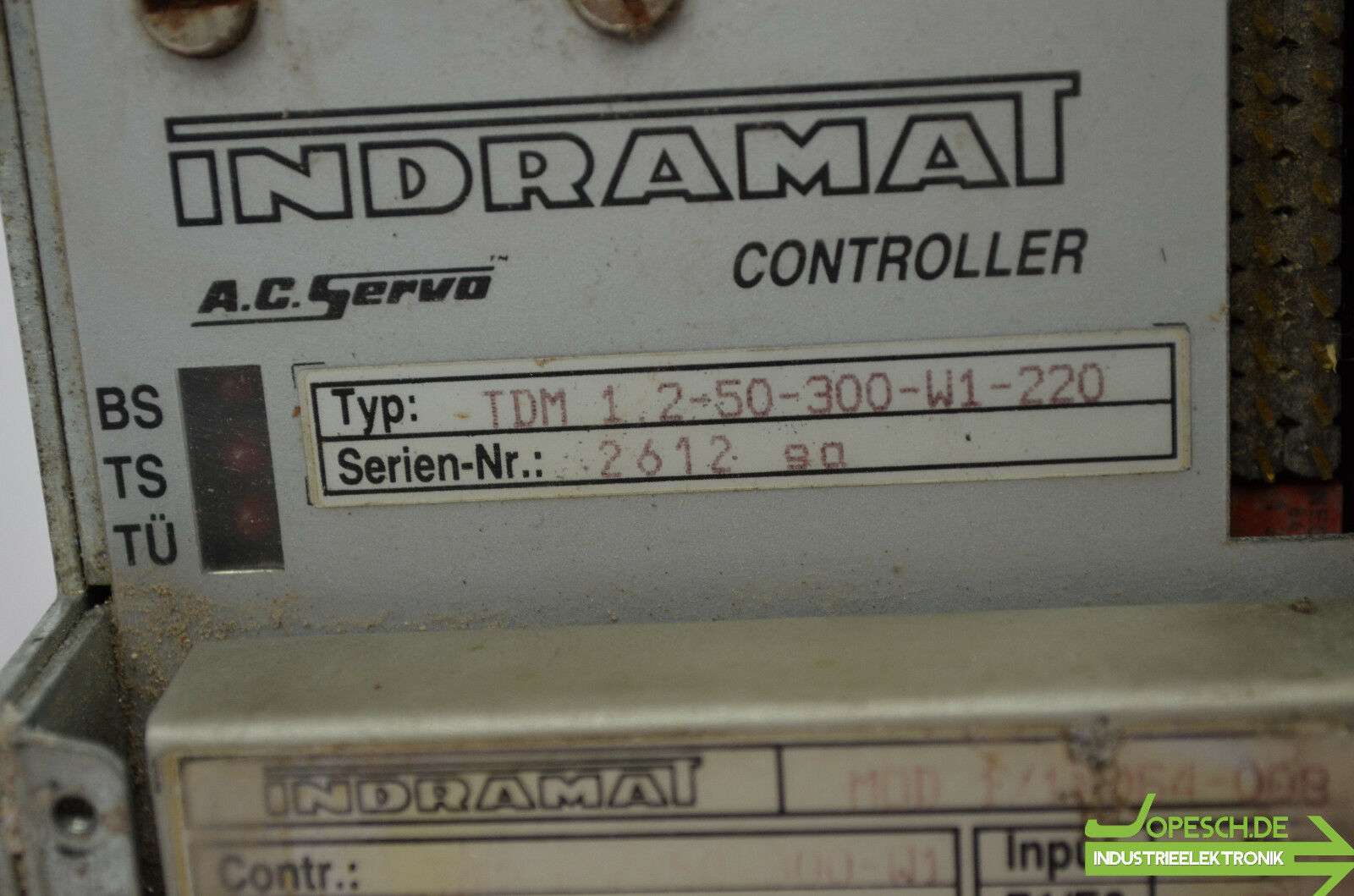 Indramat A.C.Servo Controller TDM 1.2-50-300-W1-220