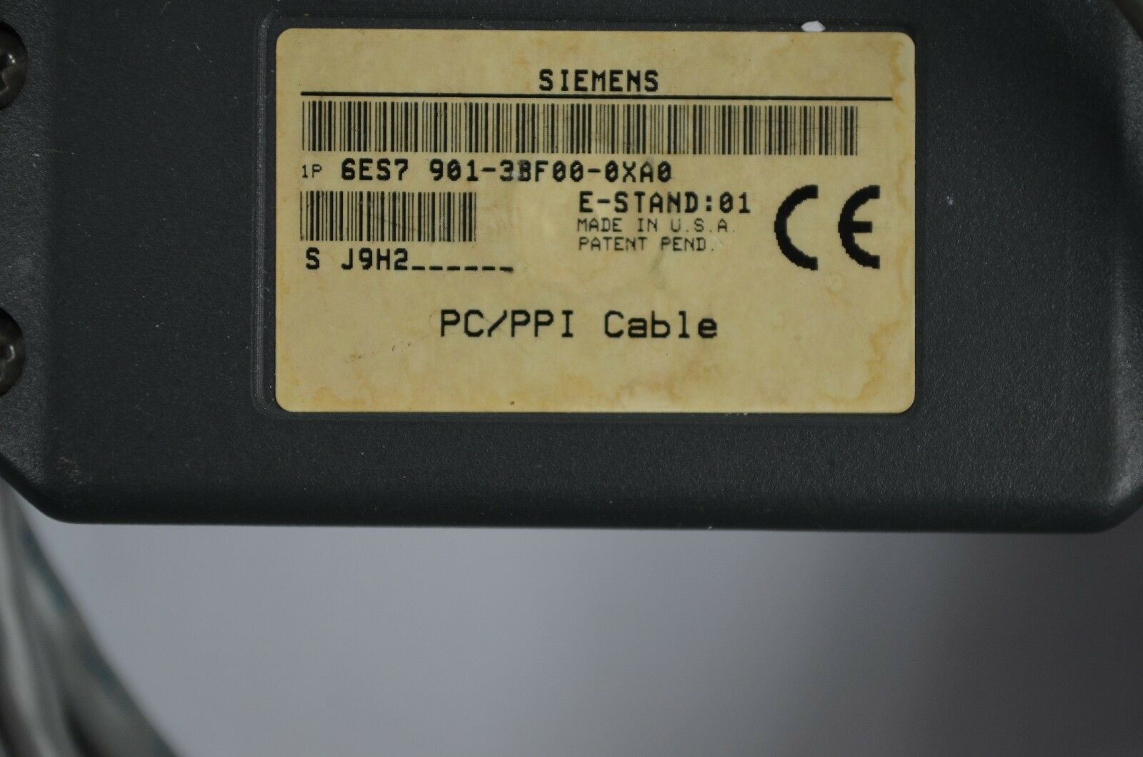 Siemens PC/PPI Cable 6ES7 901-3BF00-0XA0 ( 6ES7901-3BF00-0XA0 ) E1