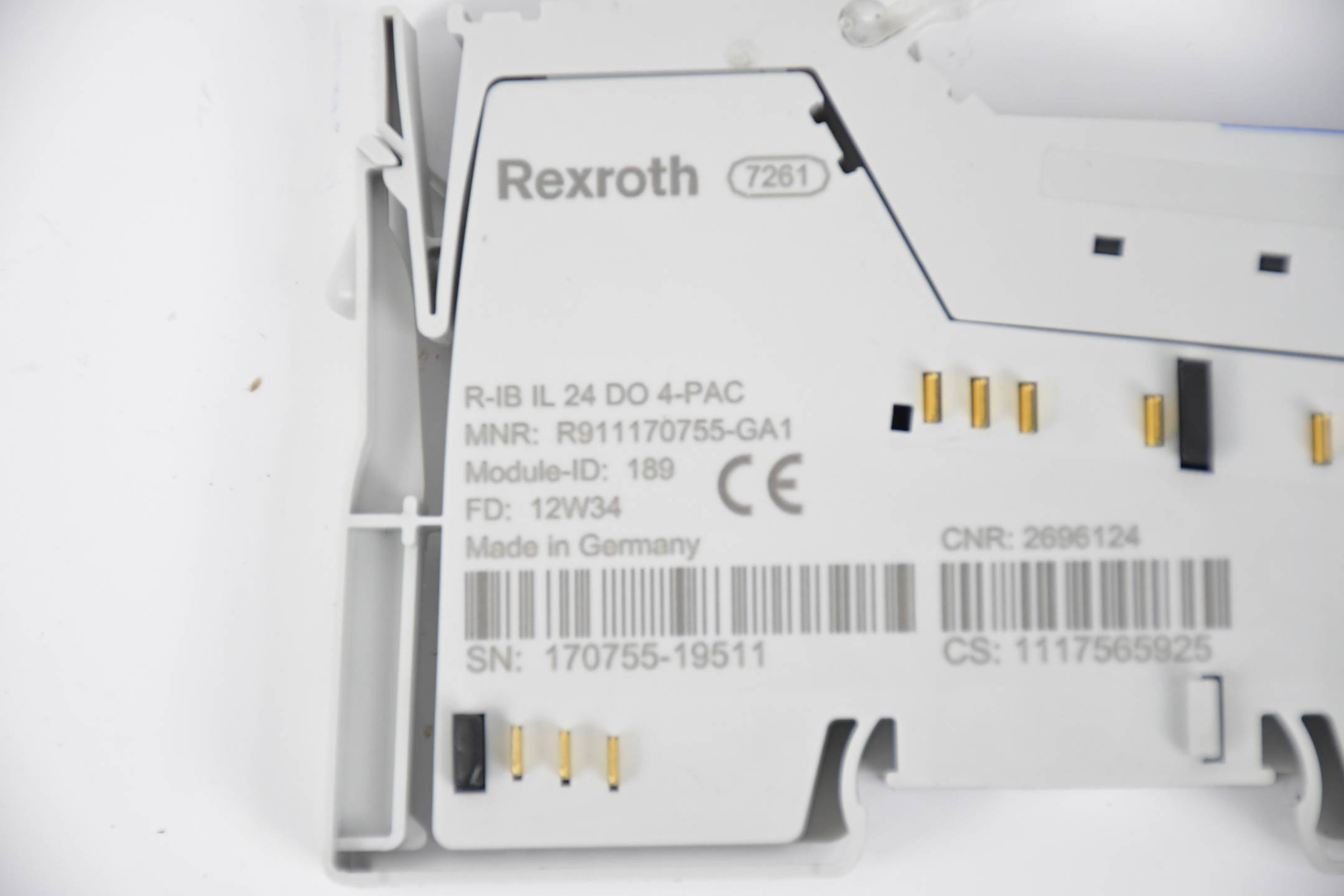 Rexroth Eingangsklemme R-IB IL 24 DO 4-PAC ( R911170755-GA1 )