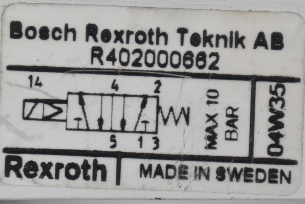 Bosch Rexroth Pneumatik R402000662