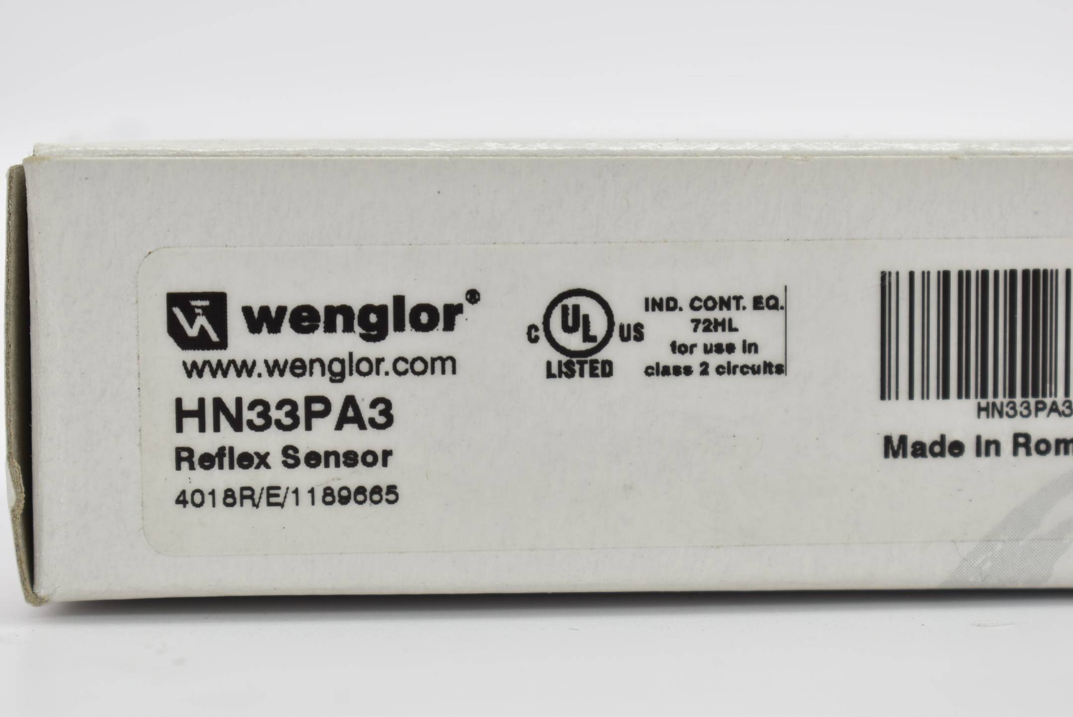 Wenglor Reflextaster HN33PA3