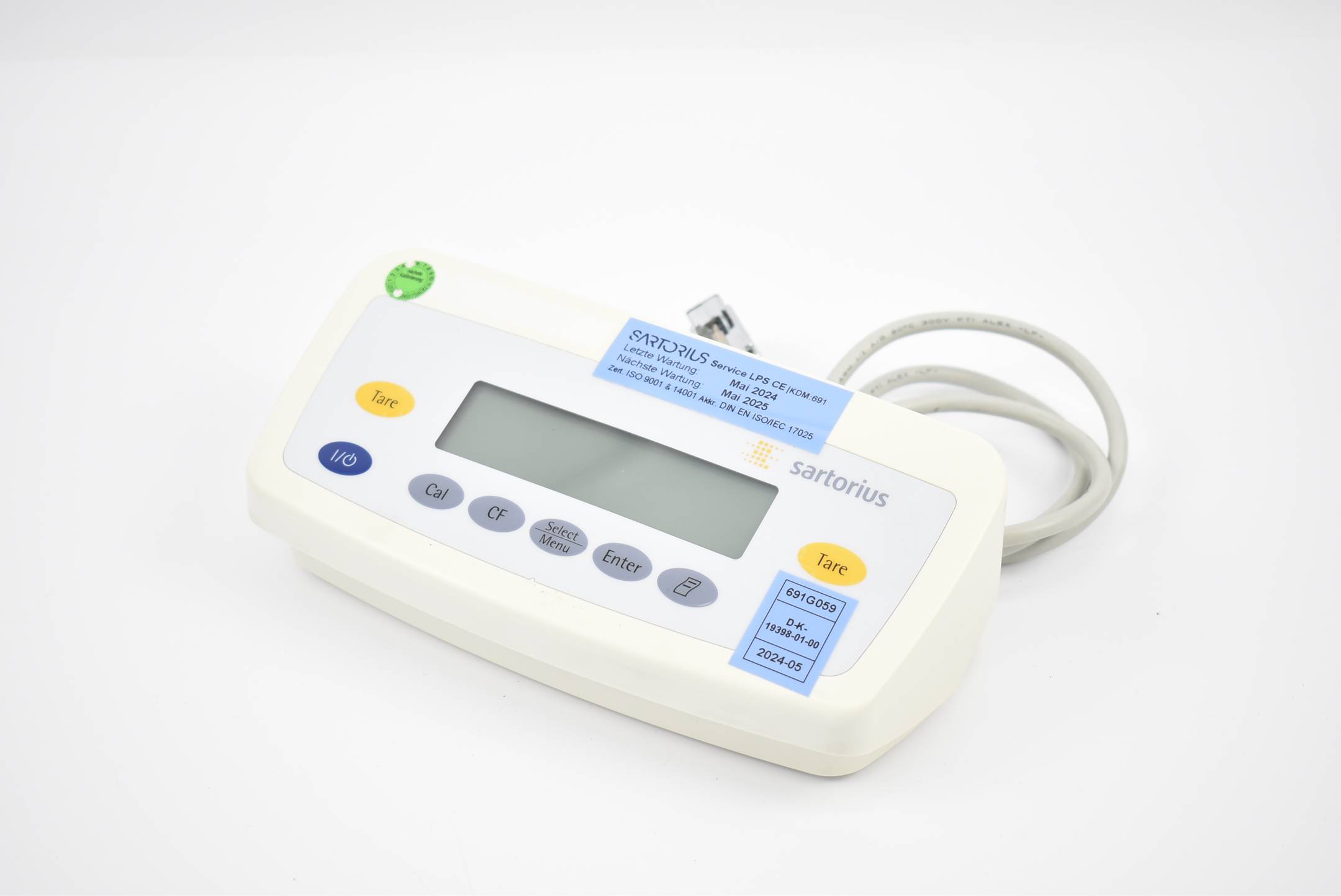Sartorius Anzeige- und Bedieneinheit YAC01ED