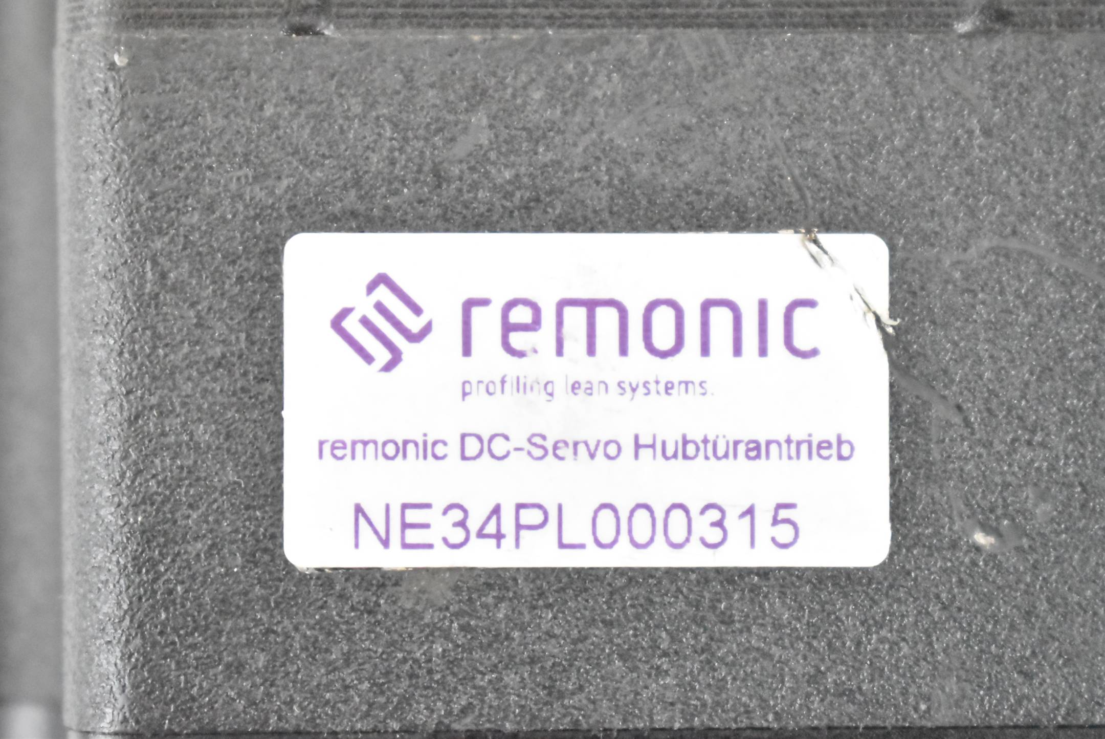 Remonic DC-Servo Hubtürantrieb NE34PL000315