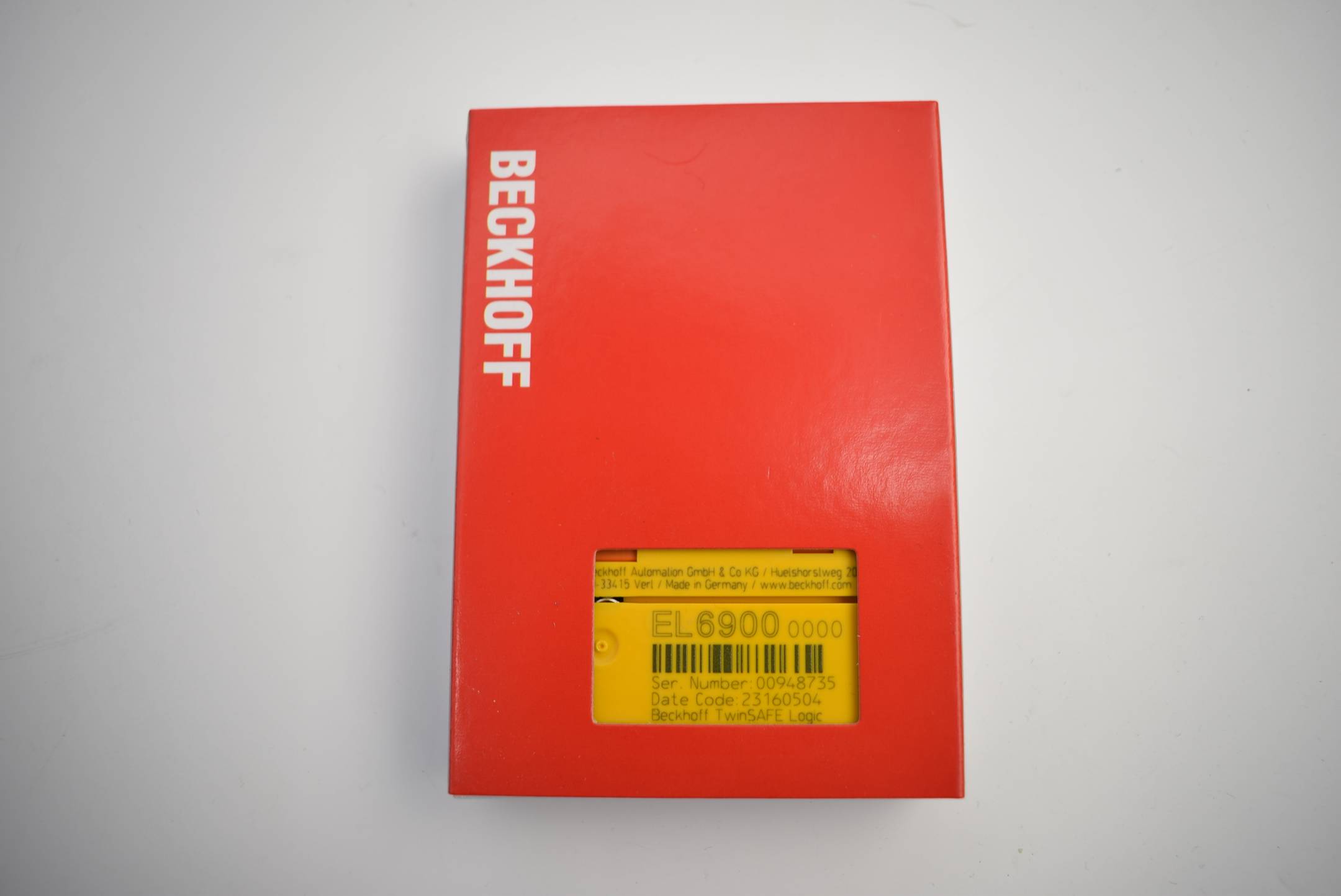 Beckhoff TwinSAFE-Logic EL6900