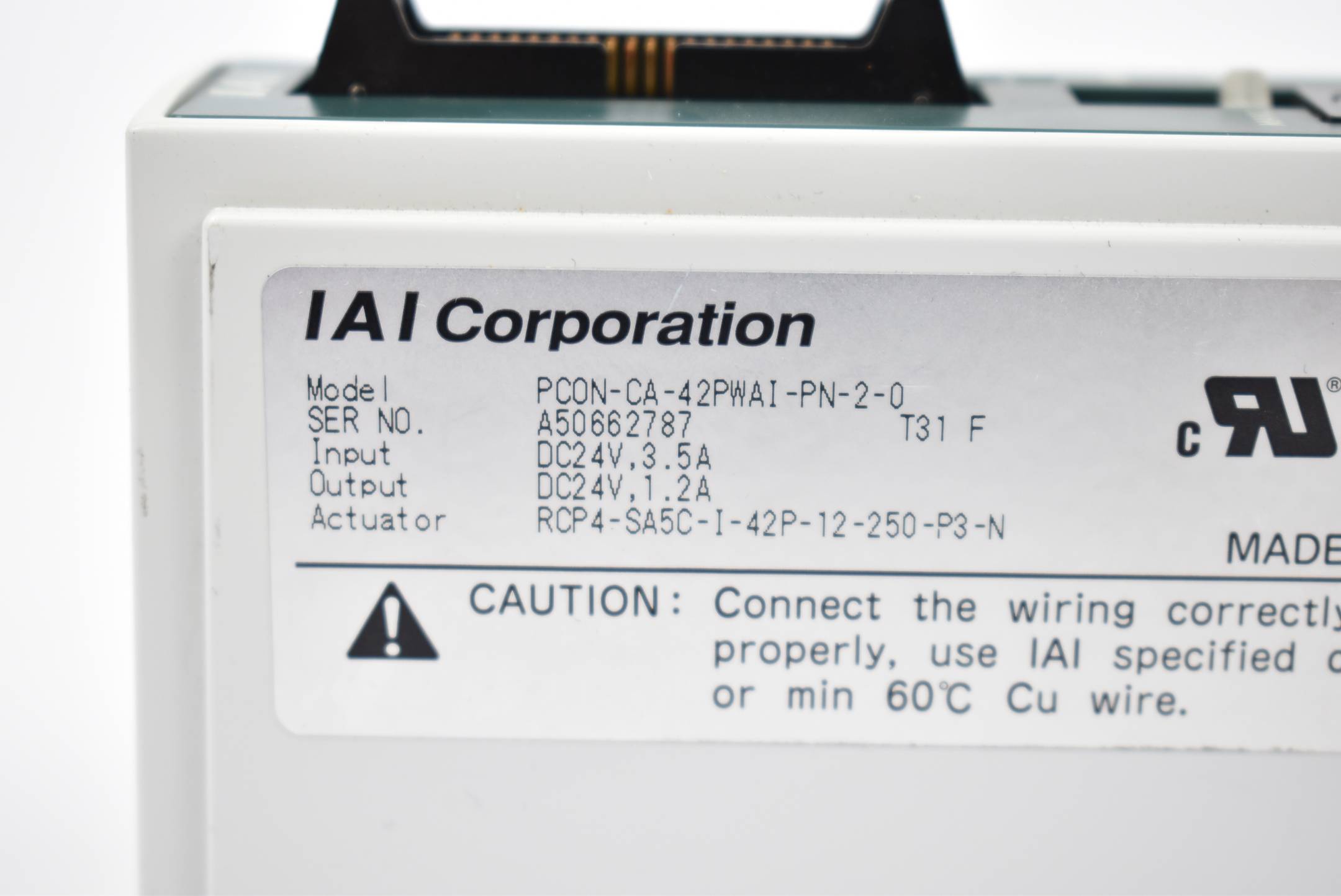 IAI PCON-CA/CFA Controller PCON-CA-42PWAI-NP-2-O