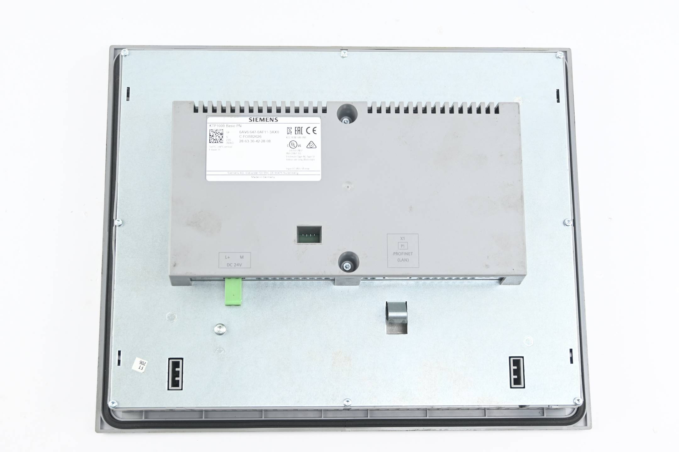 Siemens Simatic HMI KTP1000 Panel 6AV6647-0AF11-3AX0 ( 6AV6 647-0AF11-3AX0 ) E11