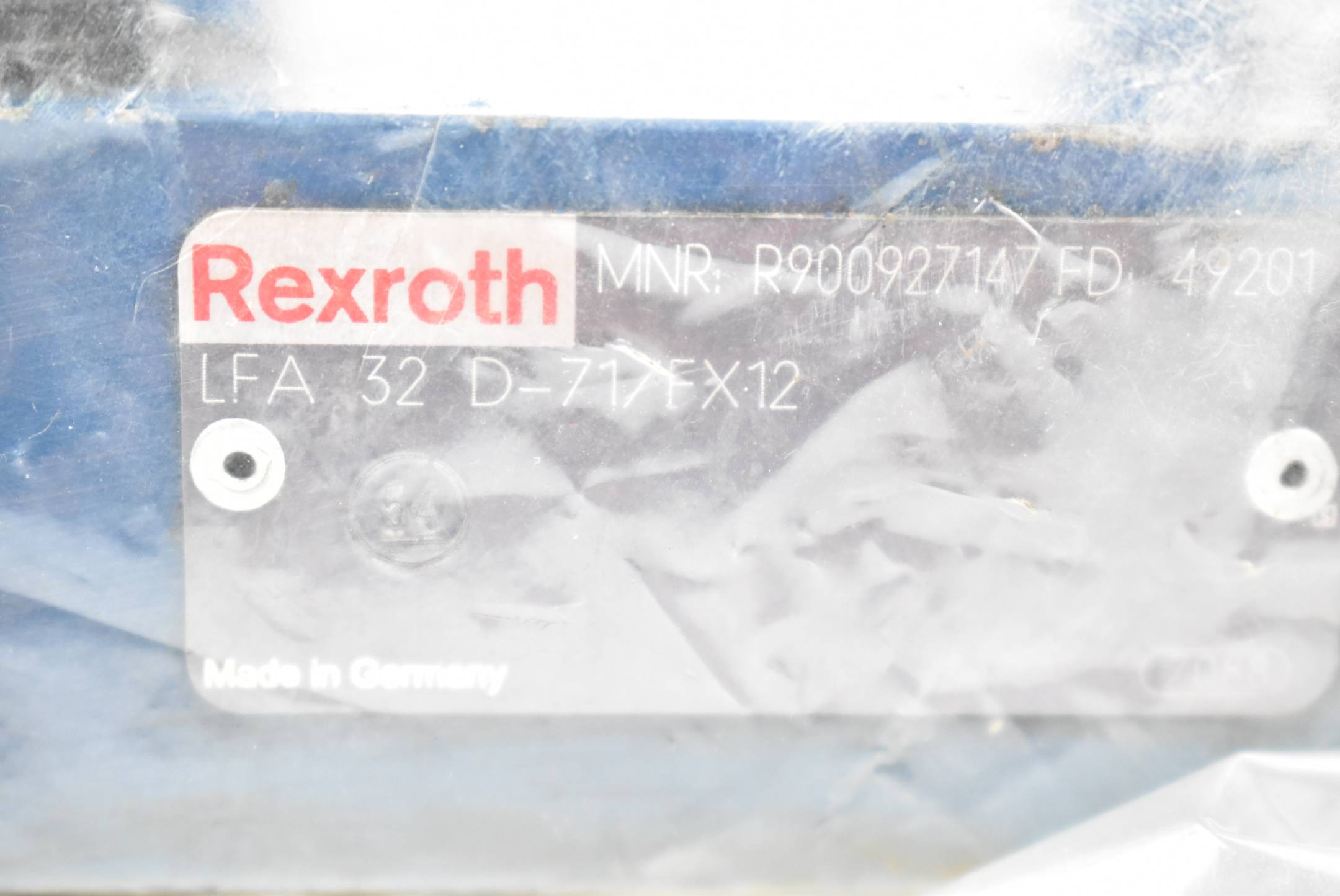 Bosch / Indramat / Rexroth Überdruckventil LFA 32 D-7X/FX12 ( R900927147 )