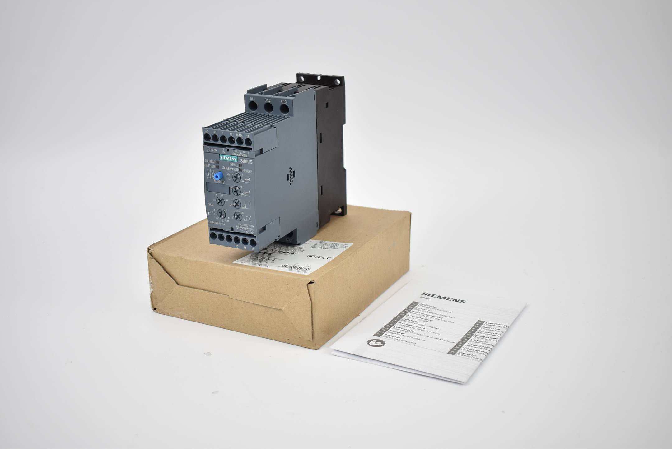 Siemens sirius Sanftstarter S0 3RW4 028-1BB14 ( 3RW4028-1BB14 ) 18,5kW 400V