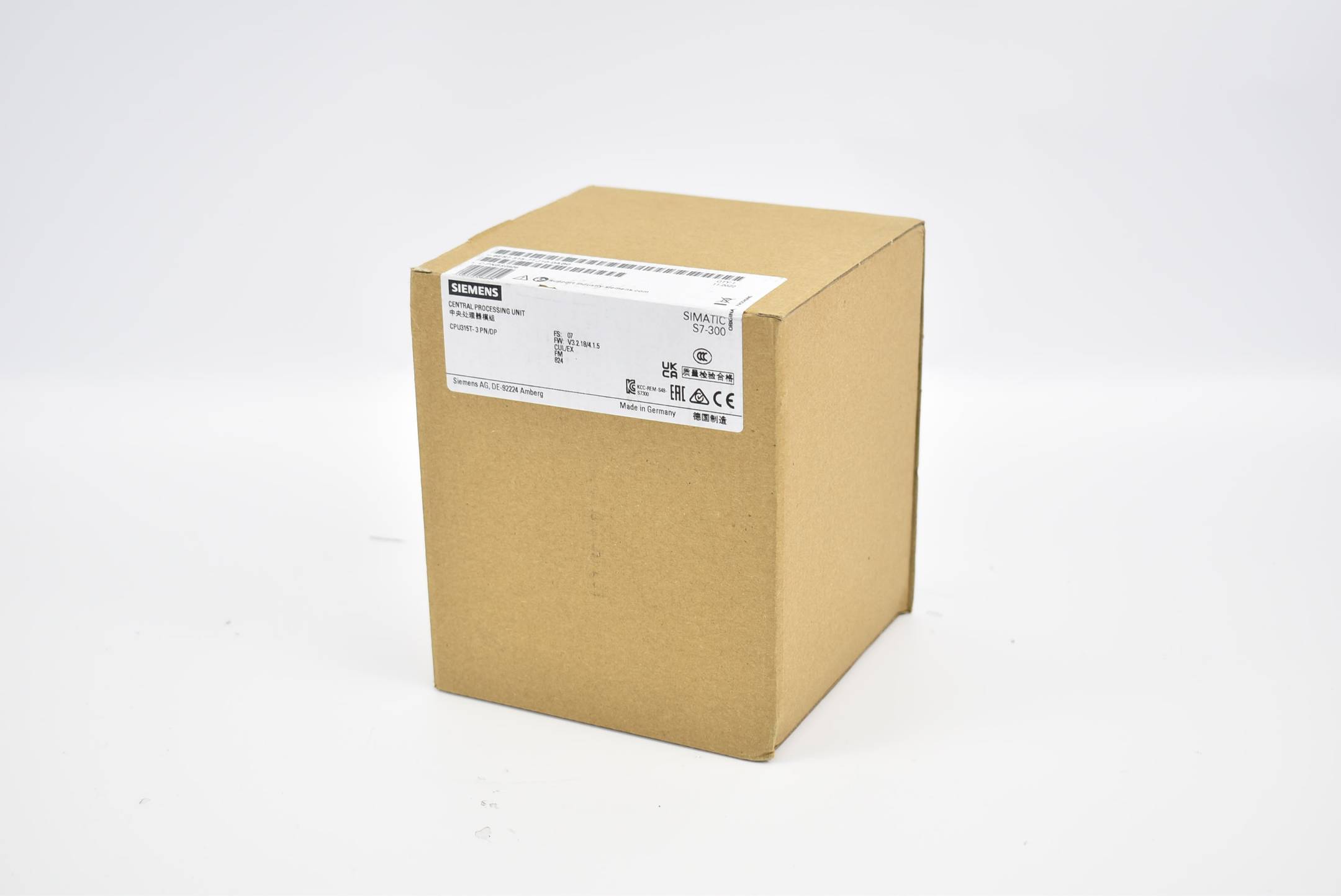 Siemens simatic S7-300 CPU 315T-3 6ES7 315-7TJ10-0AB0 ( 6ES7315-7TJ10-0AB0 ) E7