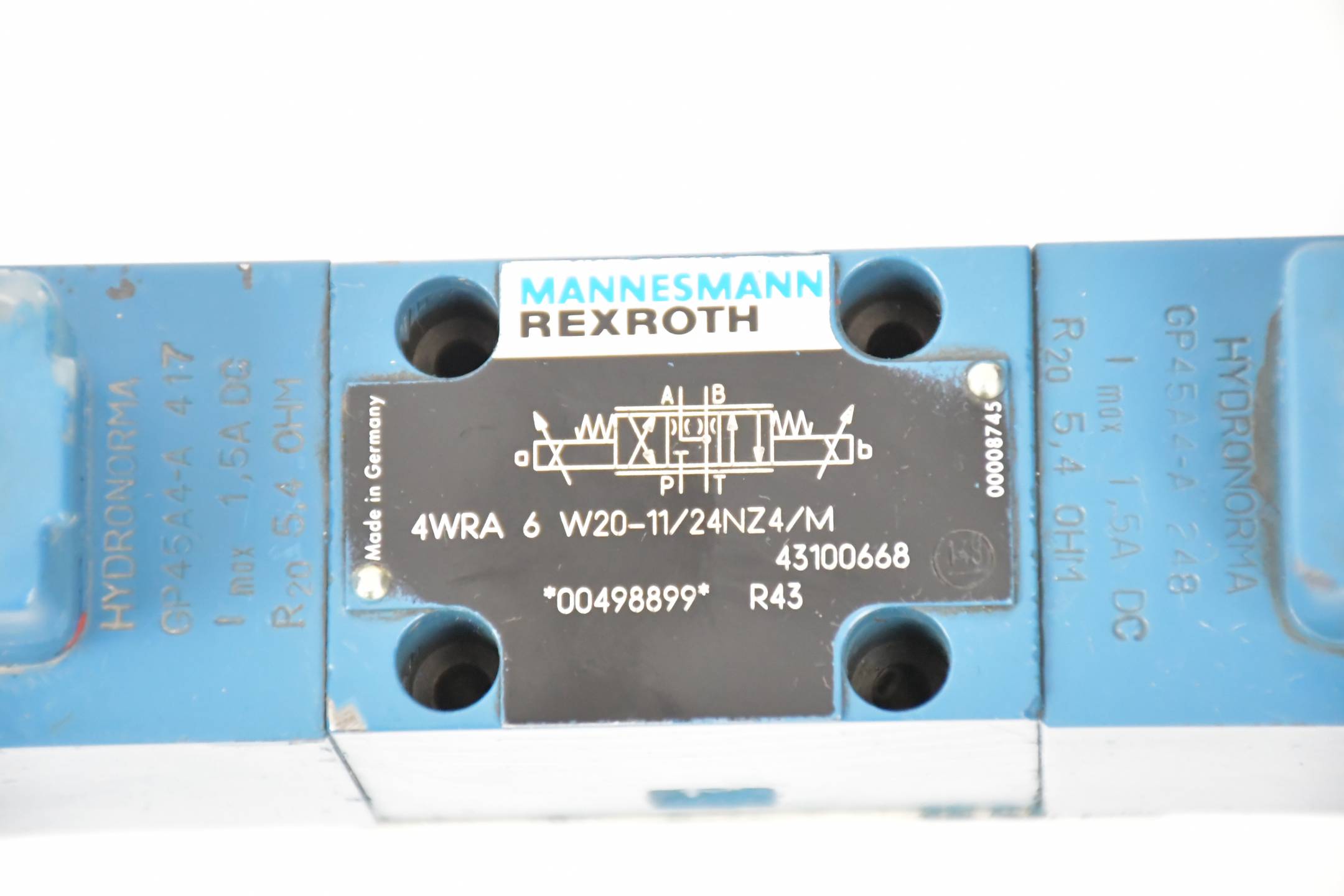 Rexroth Wegeventil 4WRA 6 W20-11/24NZ4/M ( 00498899 )
