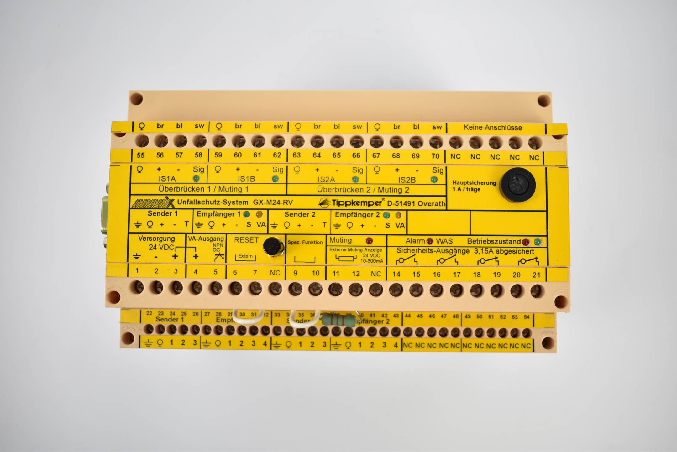 Tippkemper Unfallschutz-System Controller 24 VDC 1,3 A GX-M24-RV 