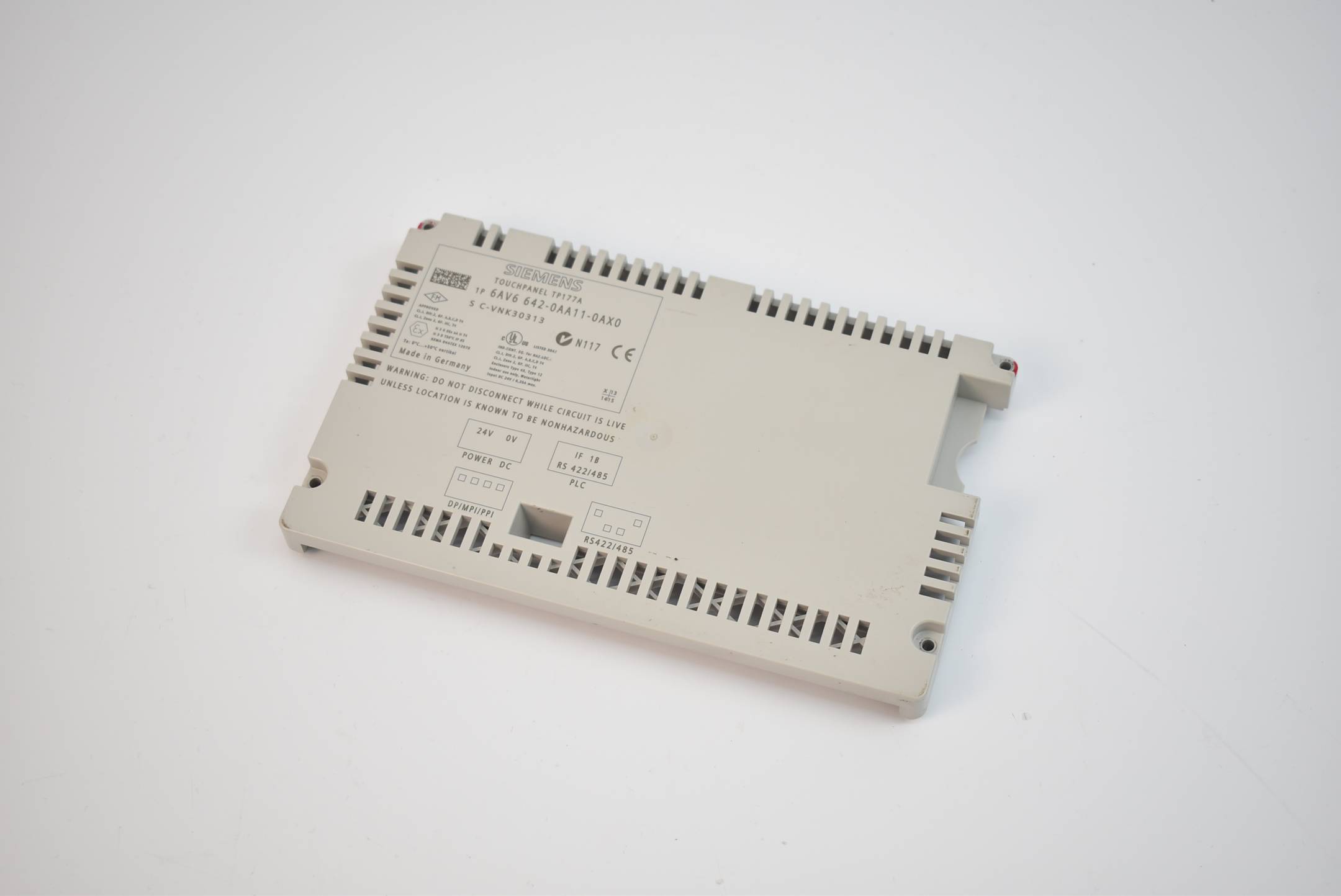 Siemens Backcover TP177A 6AV6 642-0AA11-0AX0 ( 6AV6642-0AA11-0AX0 ) Zustand D