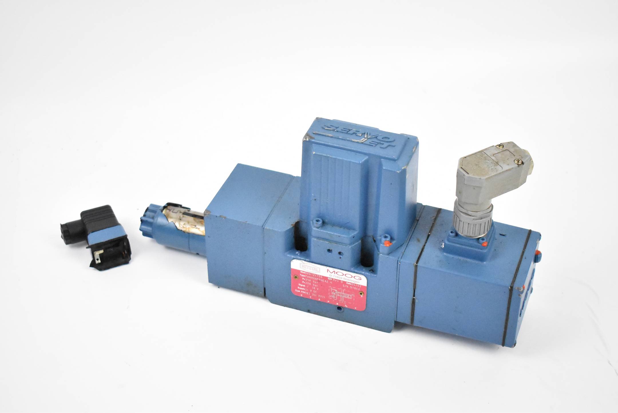 DEFEKT Nestal Moog Servoventil D661Z4756